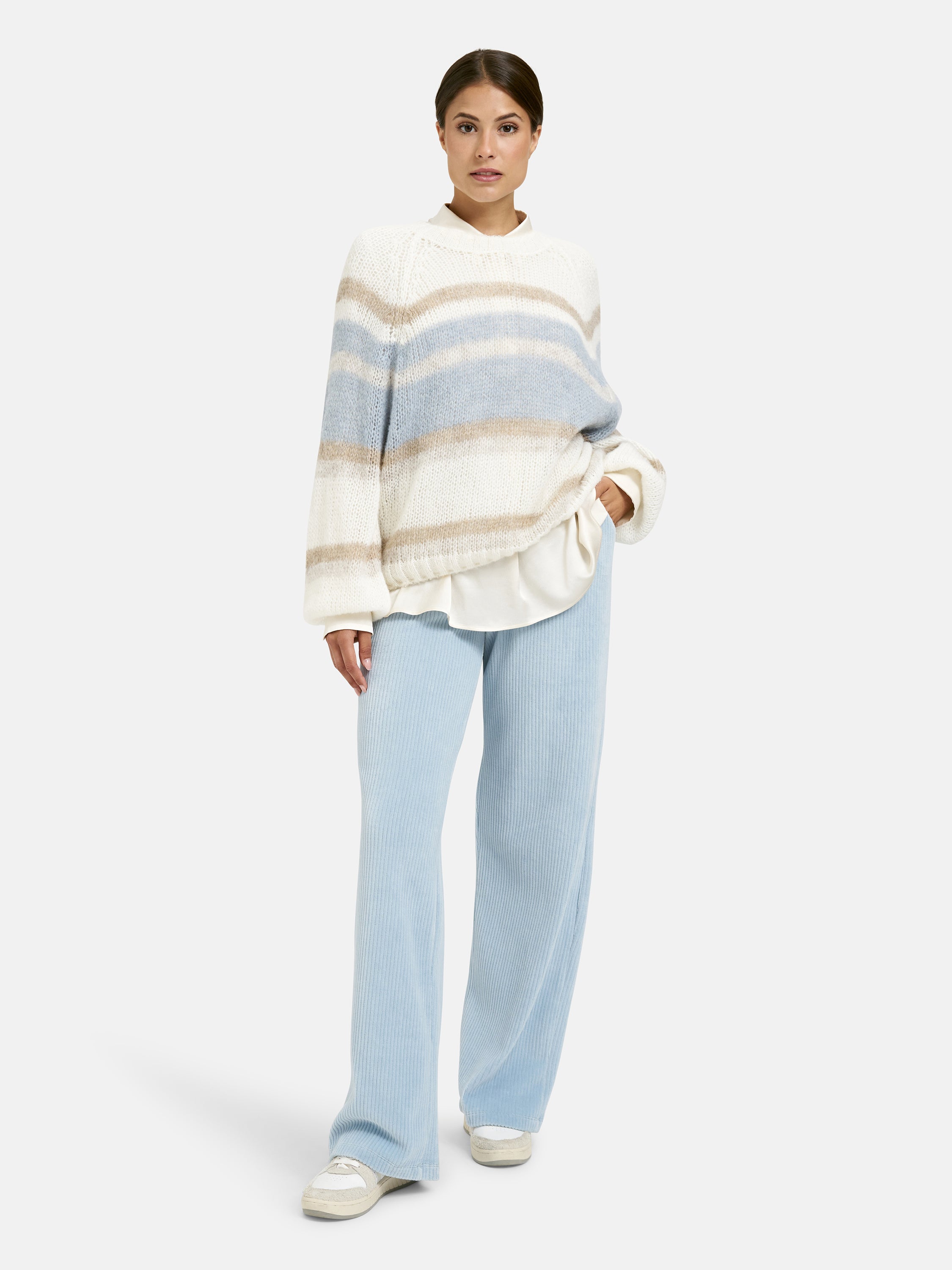 roundneck pullover 1/1 raglan sleeve
