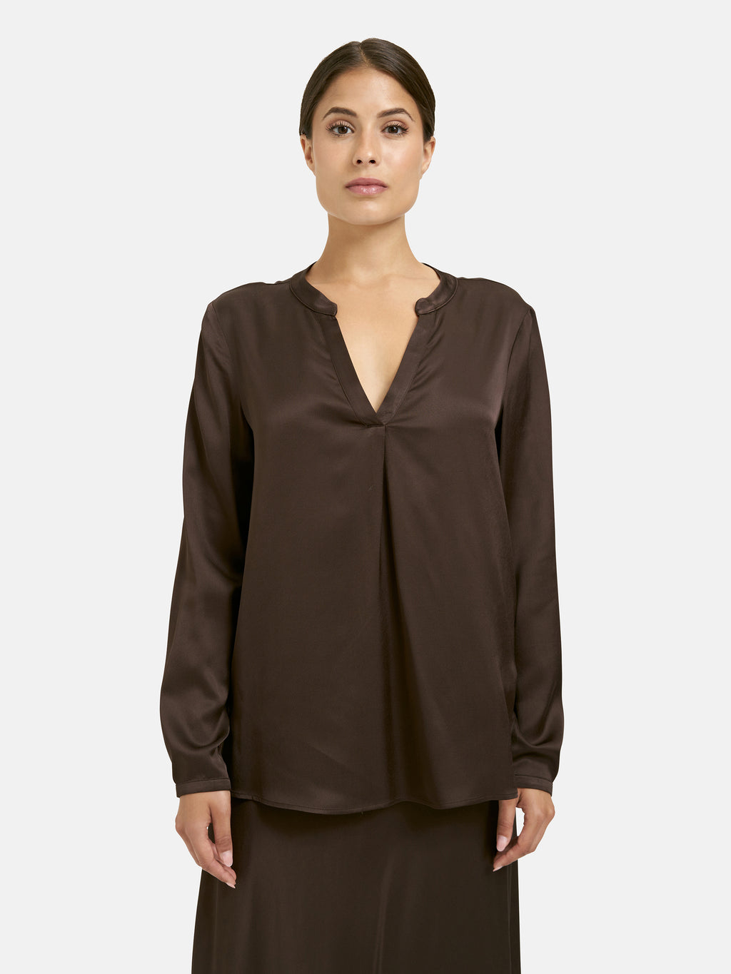 V-neck blouse 1/1 sleeve