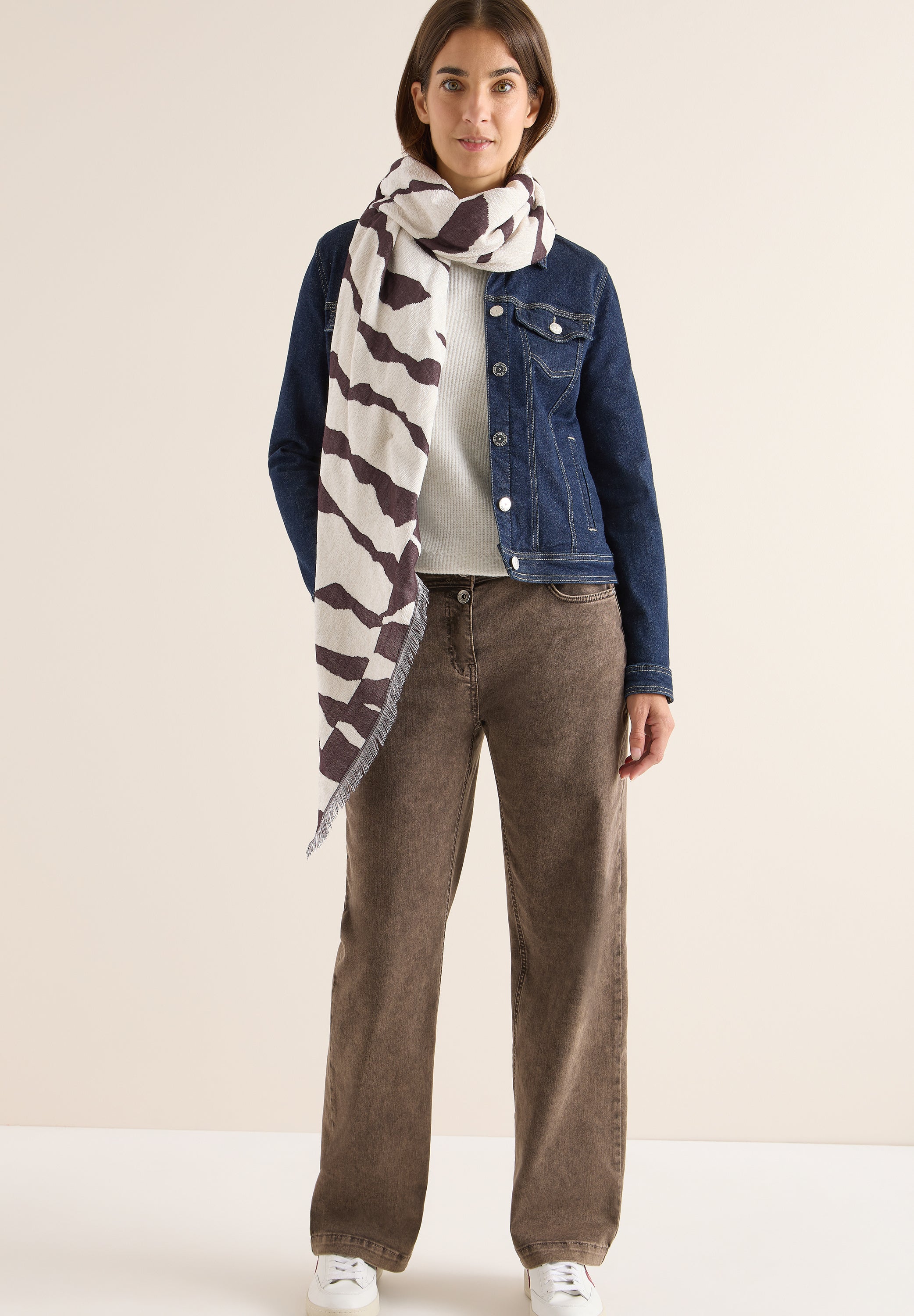 Chenille Dreieckstuch