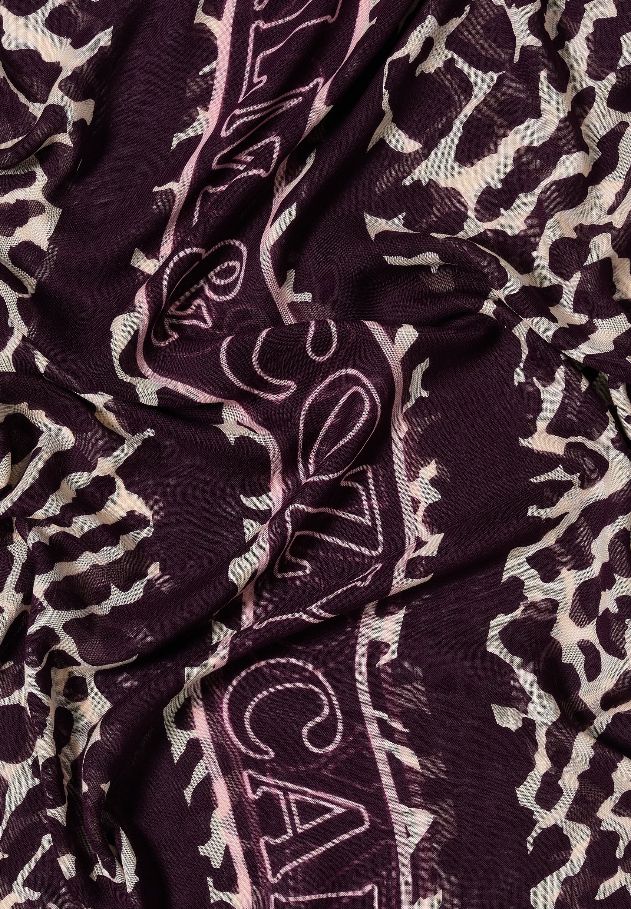 Gemusterter Loop Schal