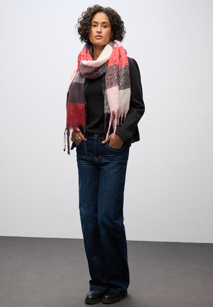 Kuscheliger Madras Schal