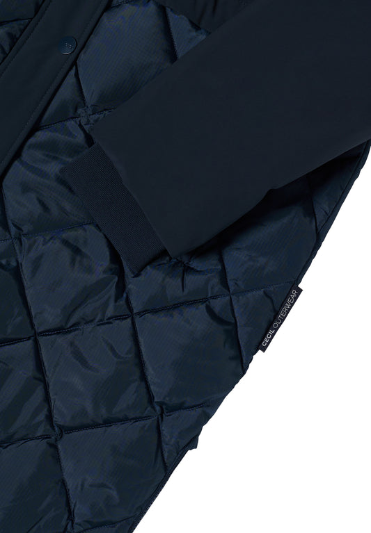 Mantel mit Strukturmix