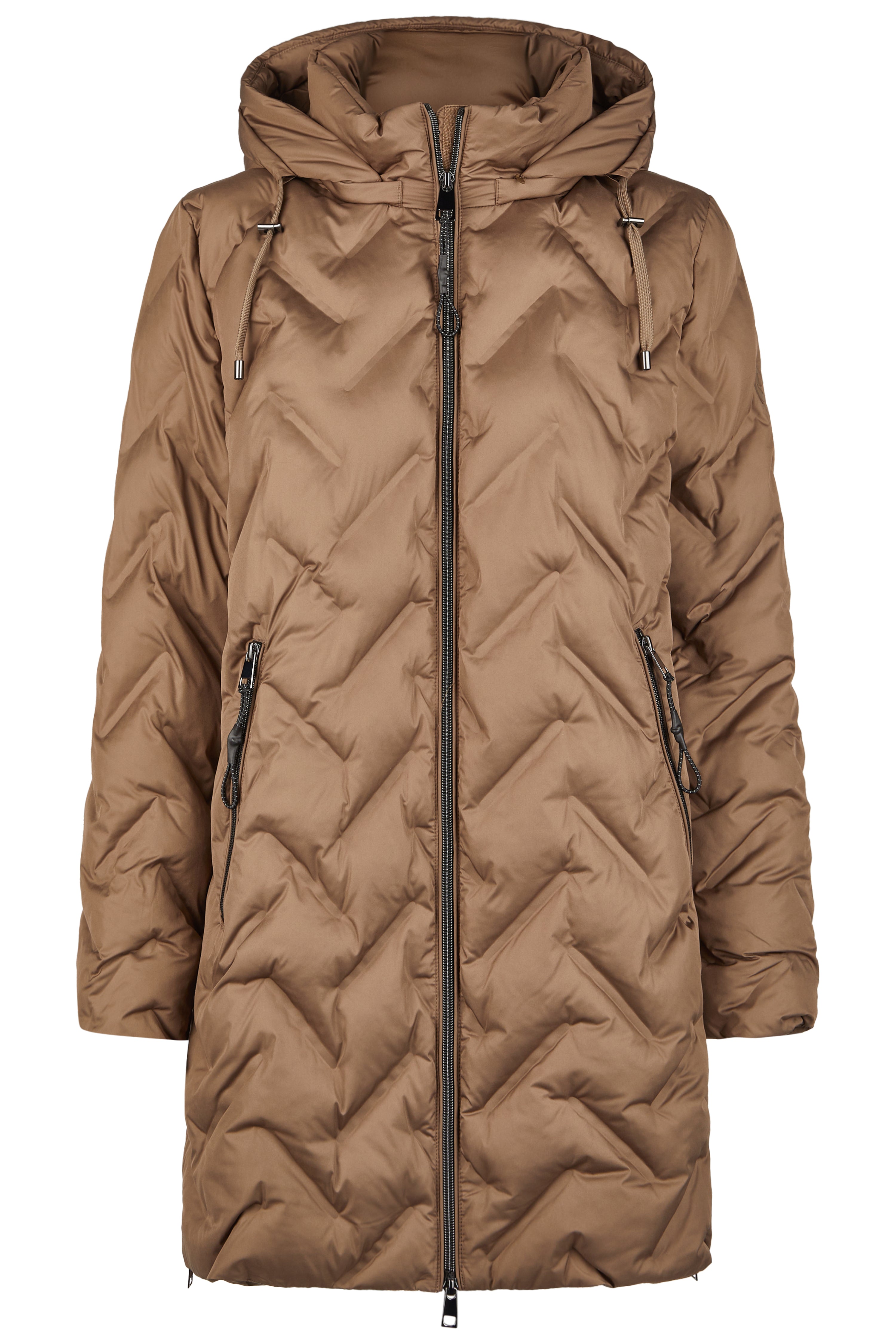 Kurzmantel Polar Pearls mit Kapuze