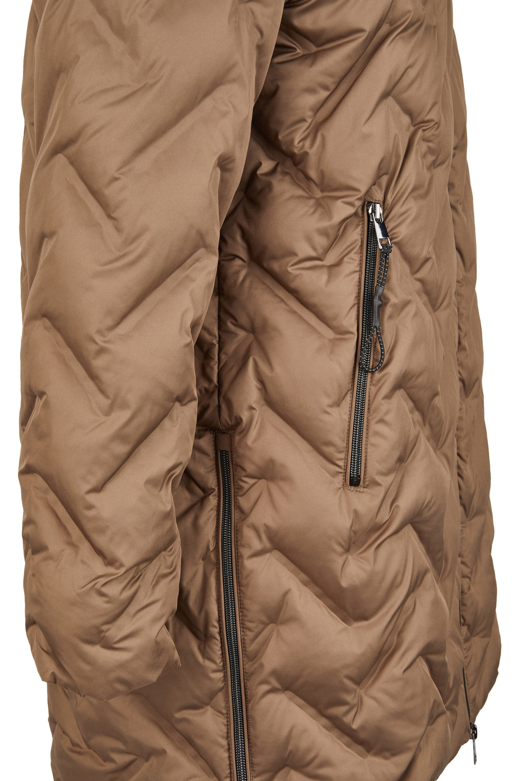 Kurzmantel Polar Pearls mit Kapuze