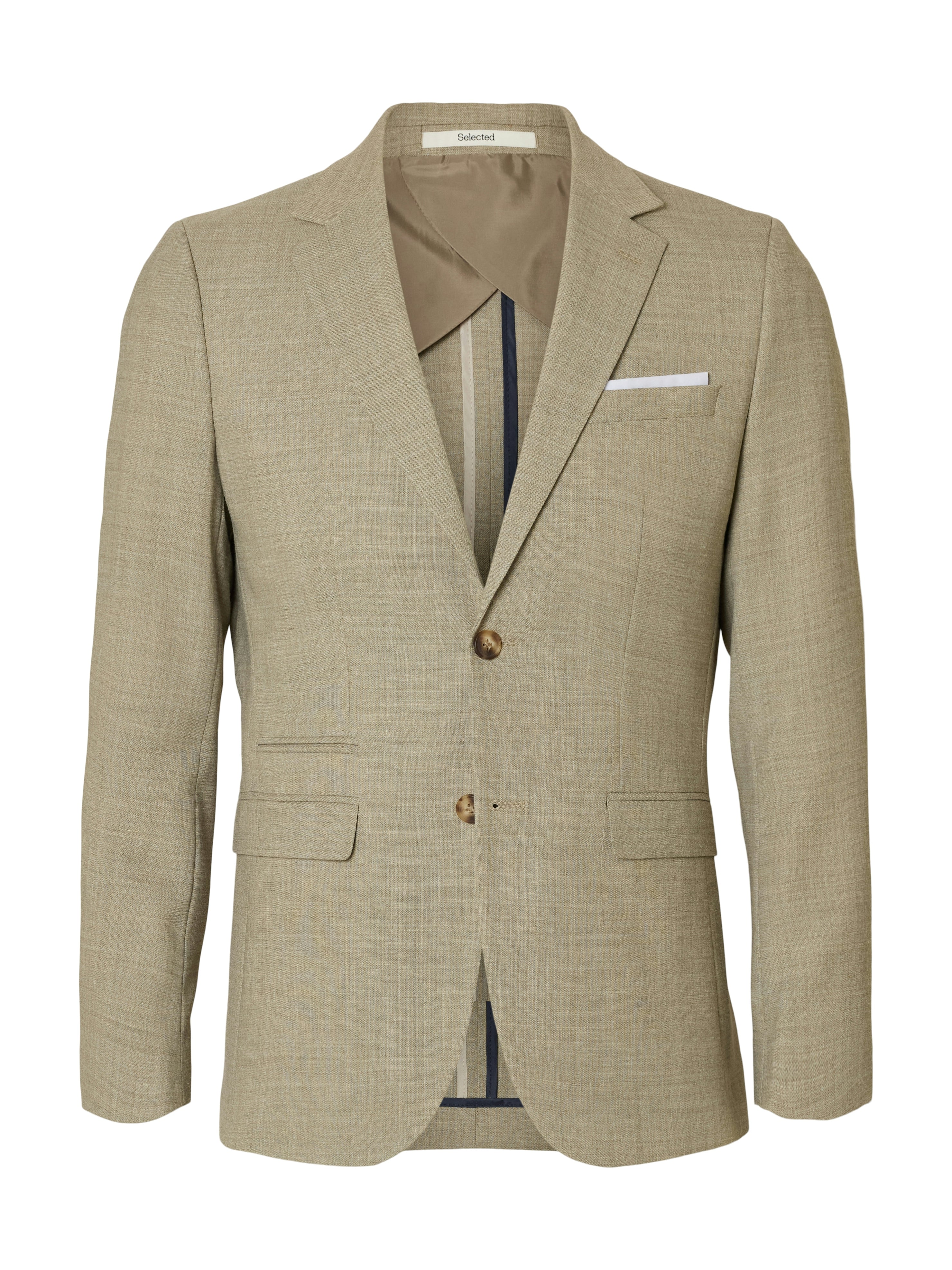 SLMSLIM-OASIS LINEN BLZ NOOS