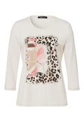 Shirt VELVET BLOOM mit Placement-Print
