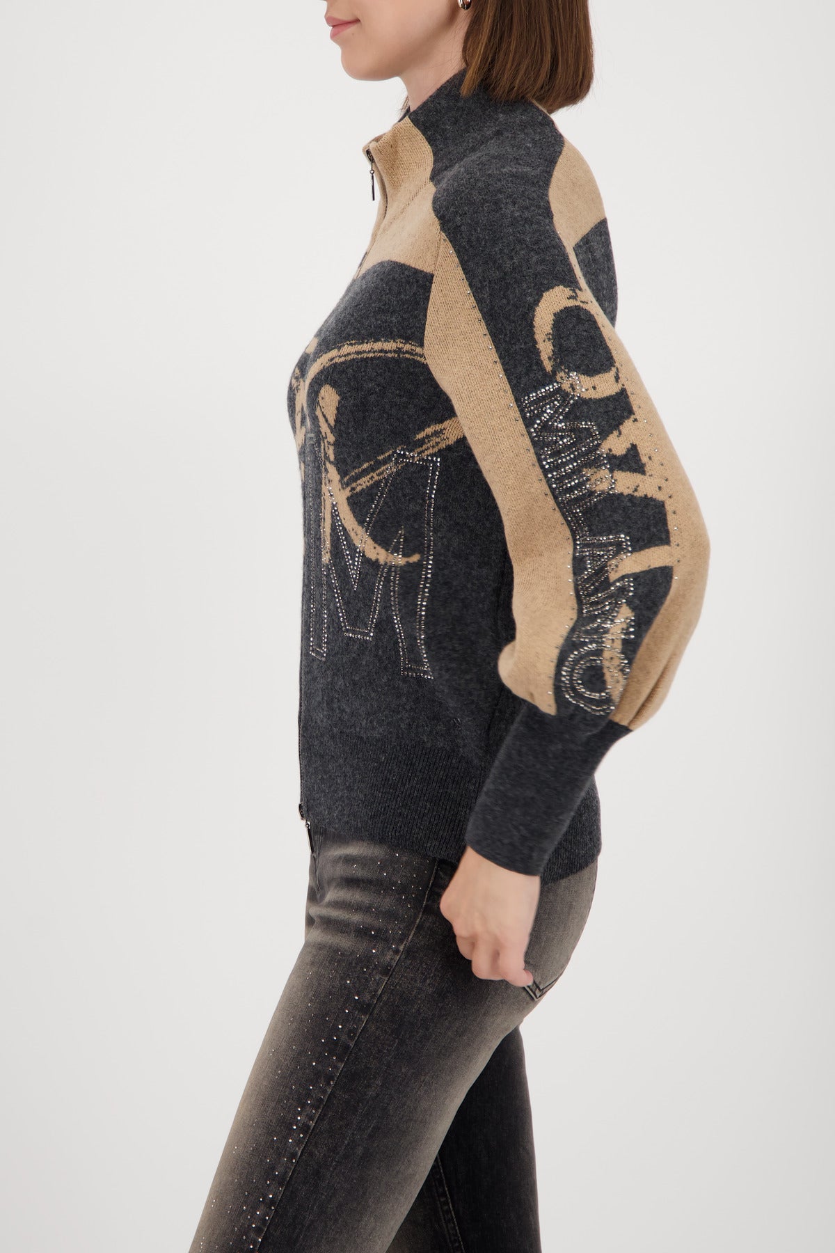 Da.Jacke Strick/Wirk - Monari