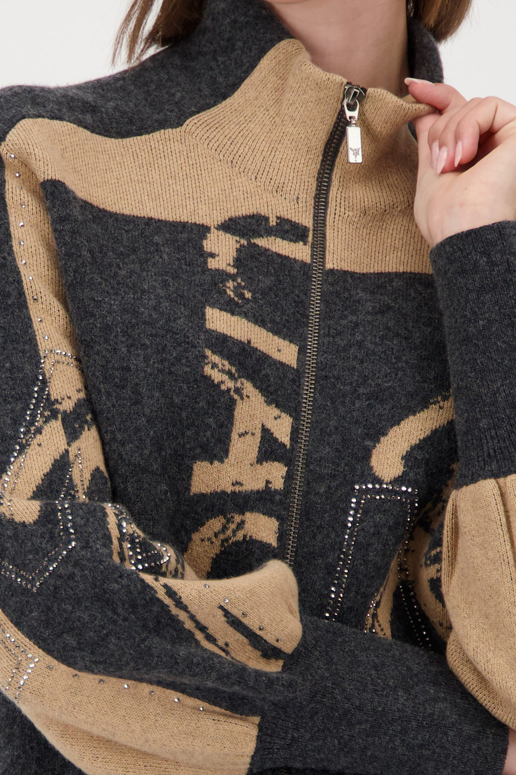 Da.Jacke Strick/Wirk - Monari