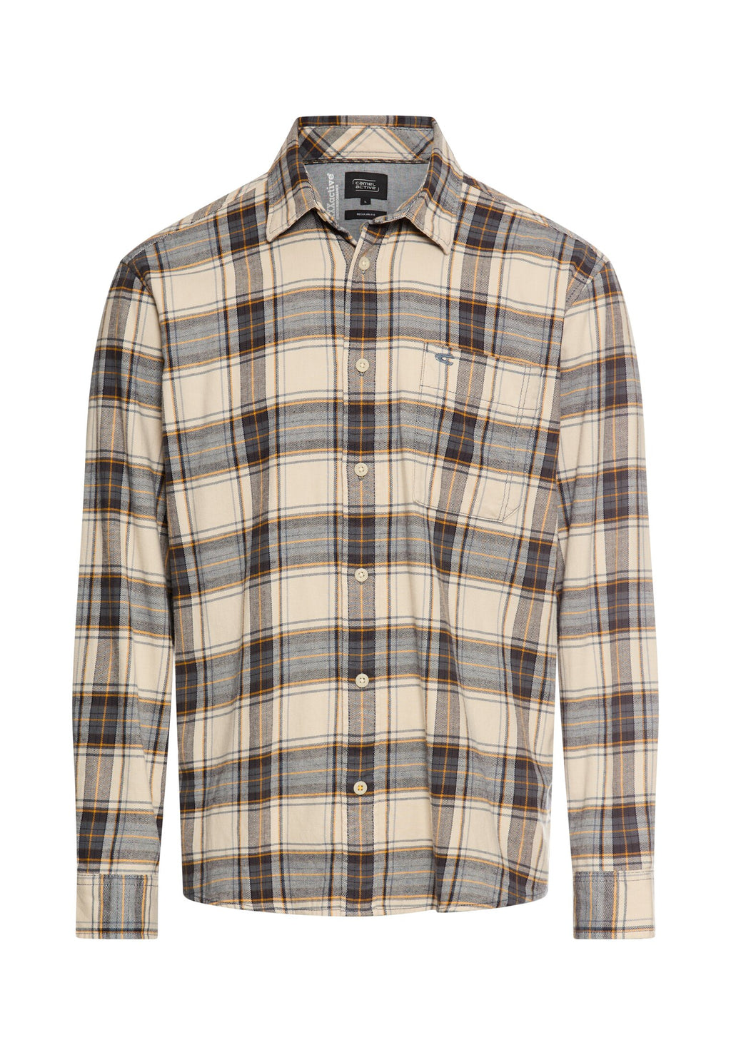 fleXXXactive® Langarmhemd aus leichtem Flanell