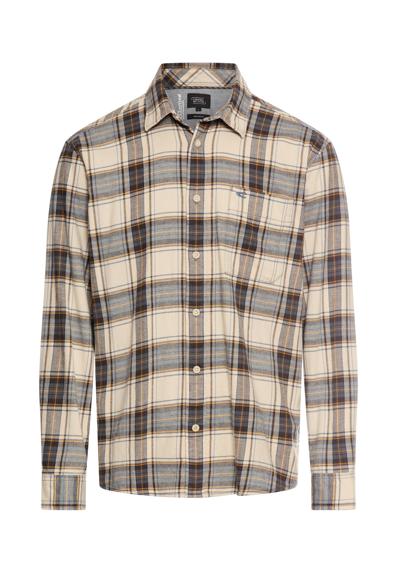 fleXXXactive® Langarmhemd aus leichtem Flanell