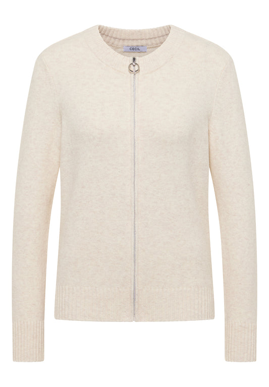 Cosy Cardigan mit Zipper