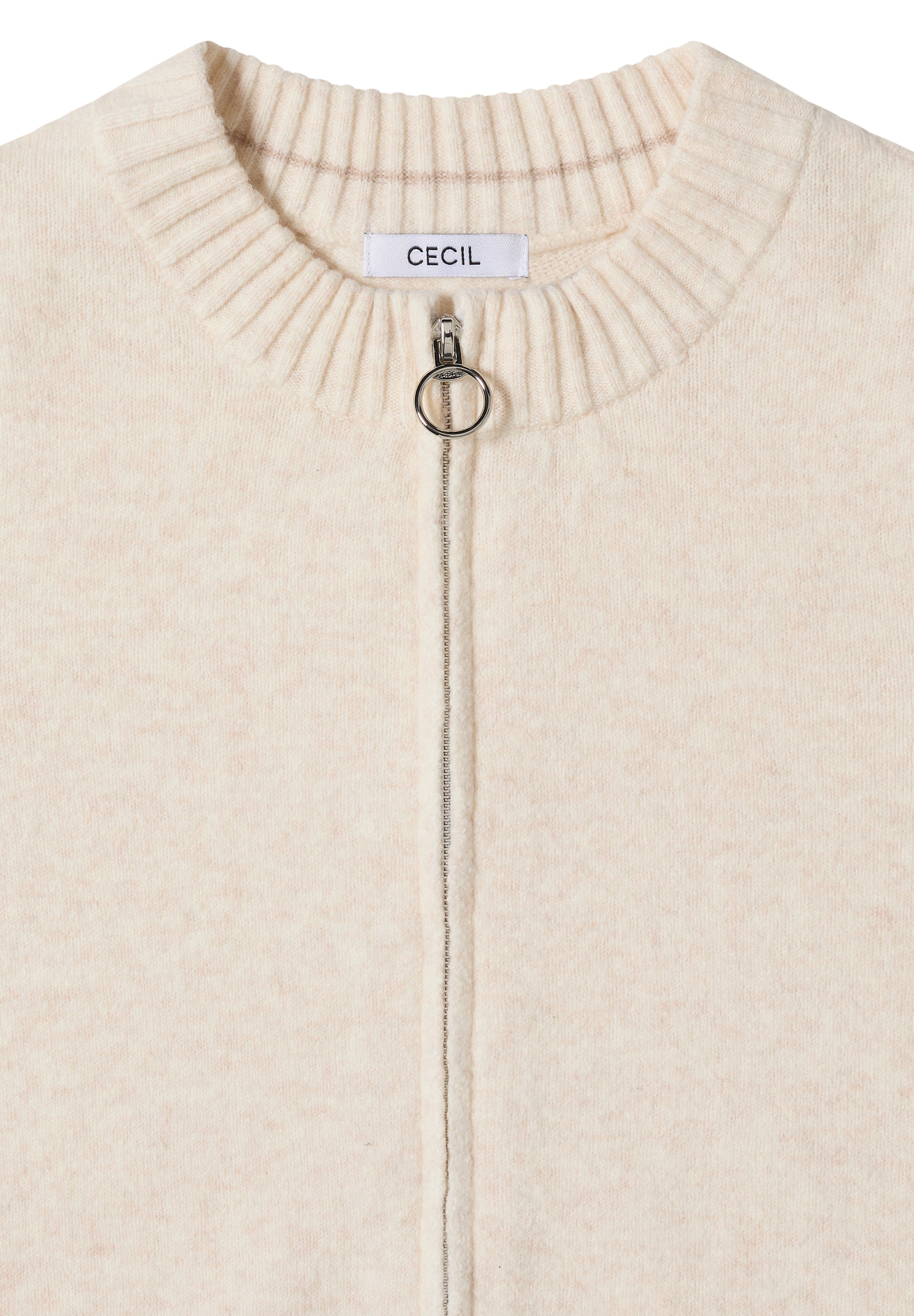 Cosy Cardigan mit Zipper