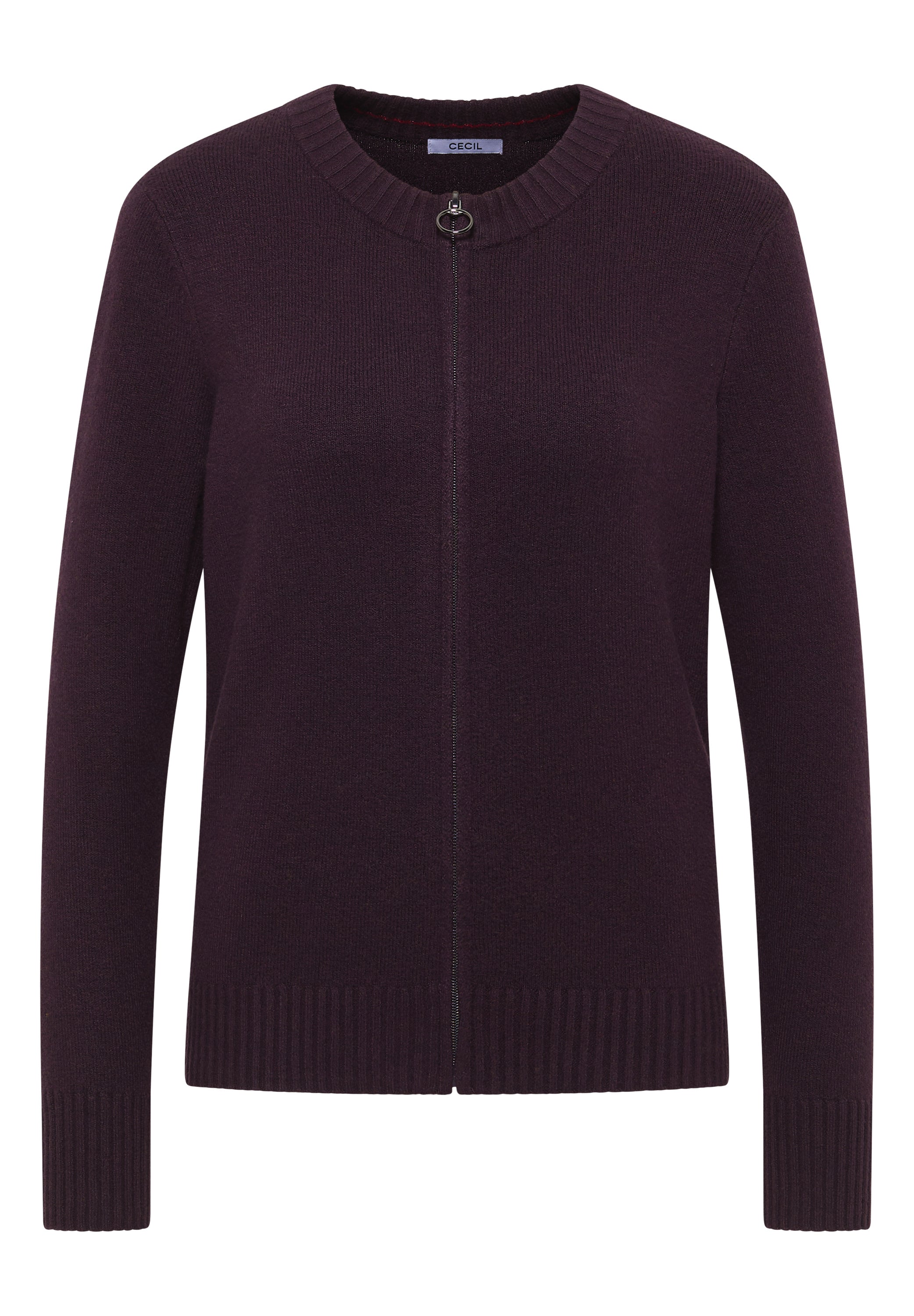 Cosy Cardigan mit Zipper
