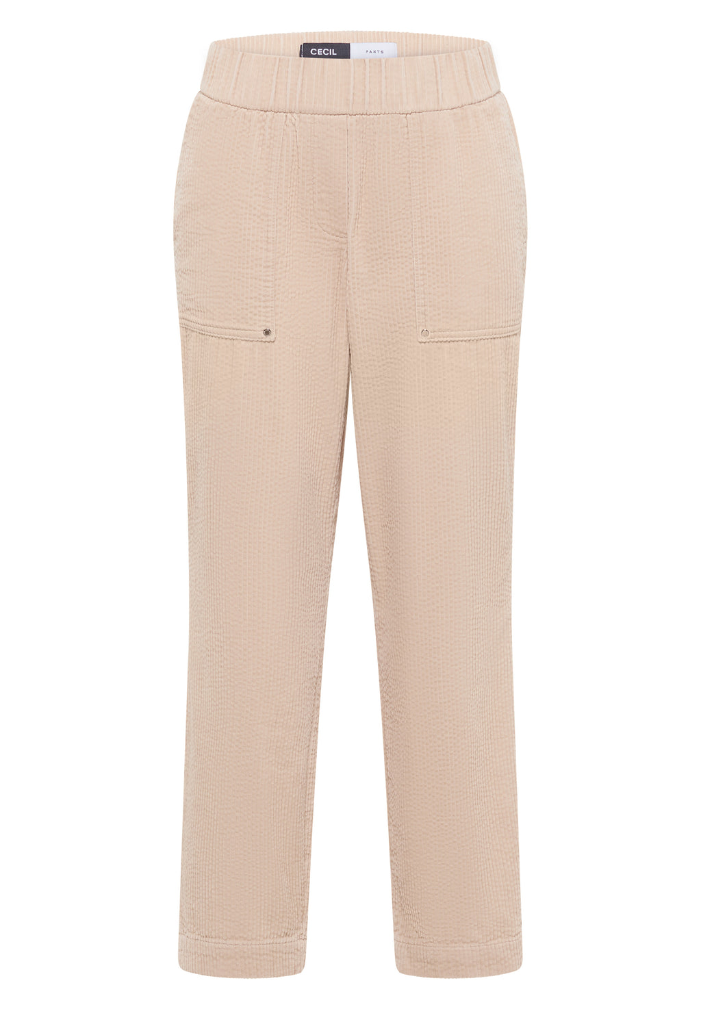 Sportive Loose Fit Cordhose