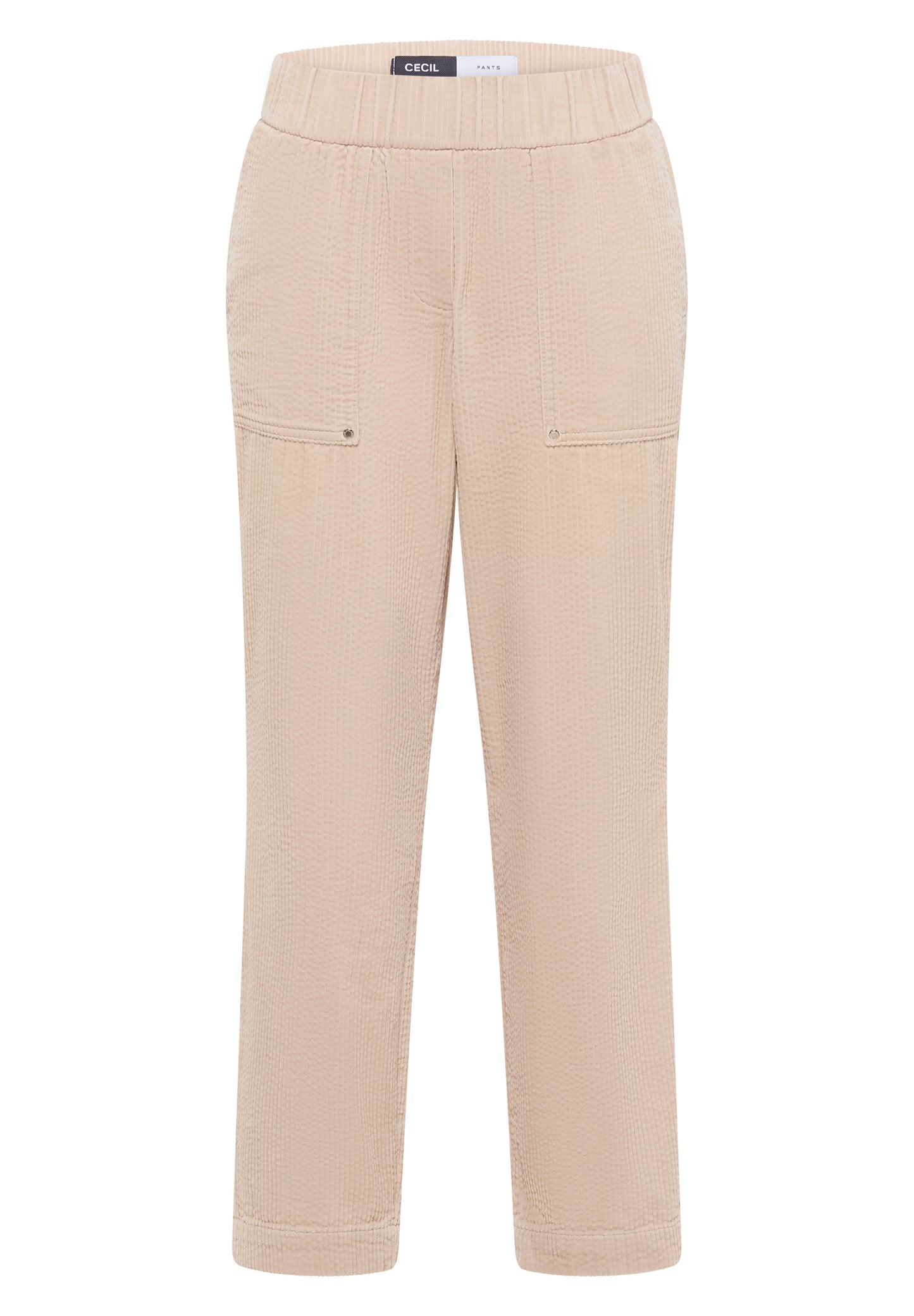 Sportive Loose Fit Cordhose