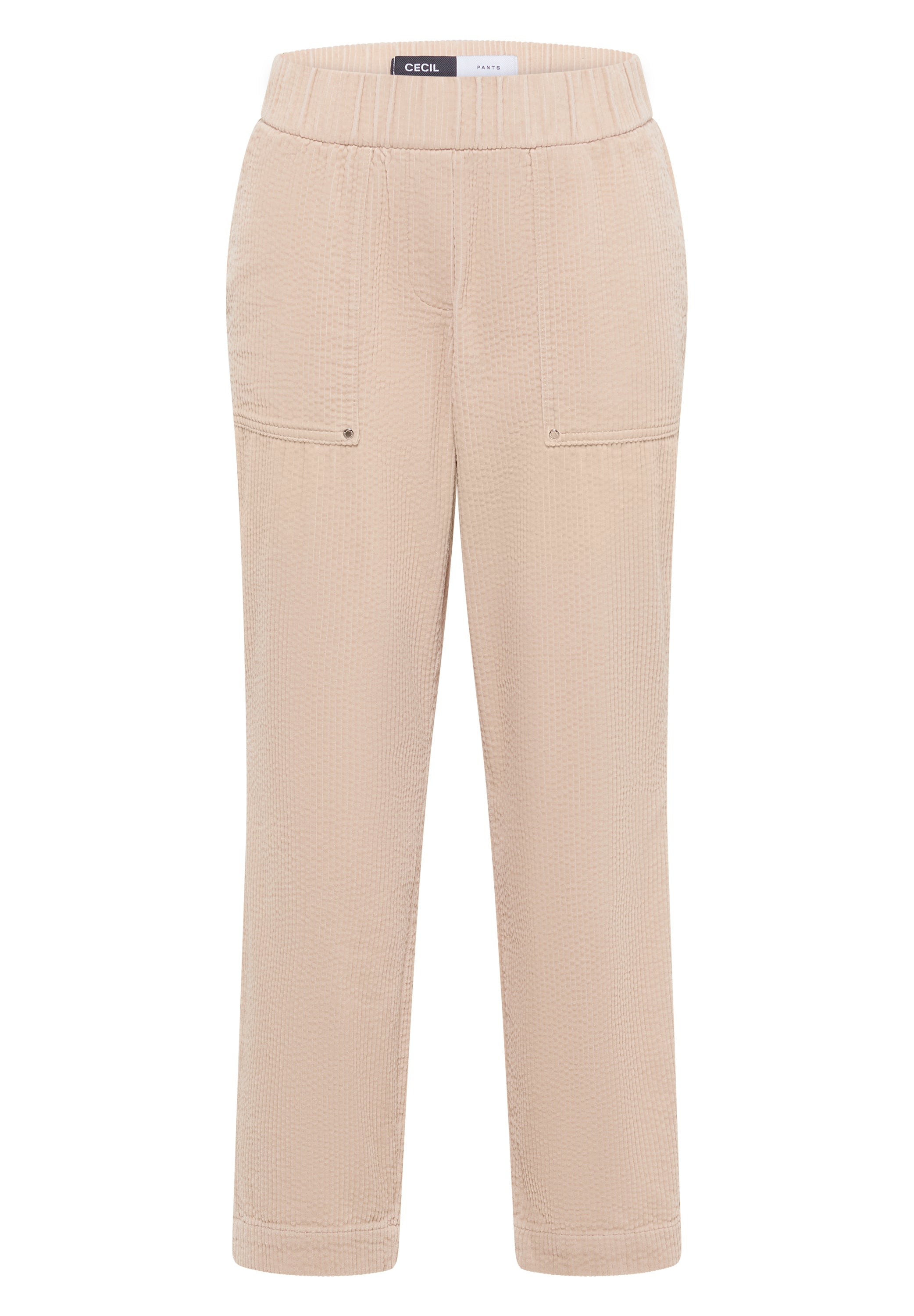 Sportive Loose Fit Cordhose