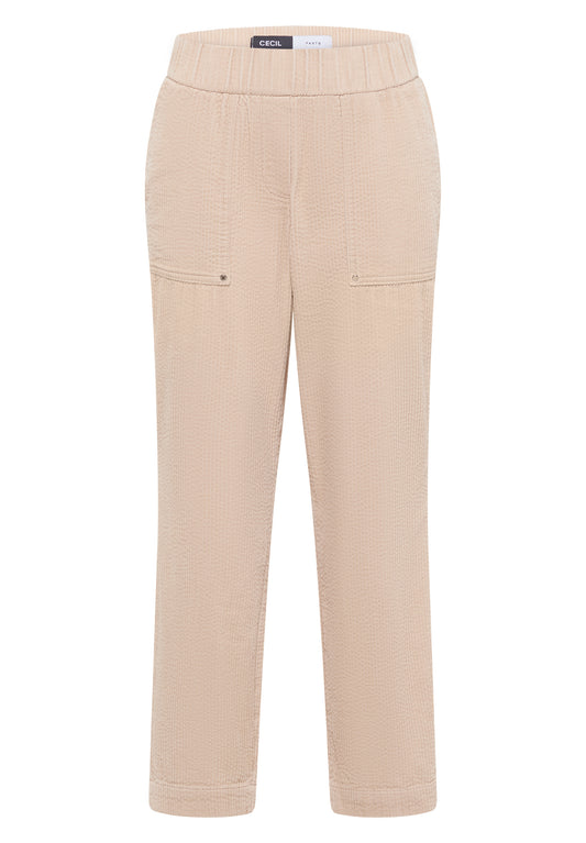 Sportive Loose Fit Cordhose