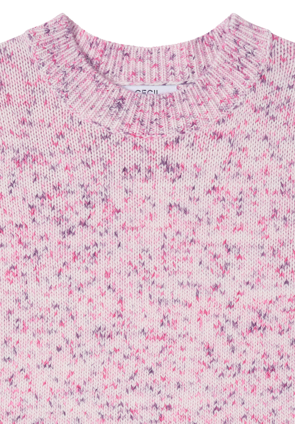 Gemusterter Strickpullover