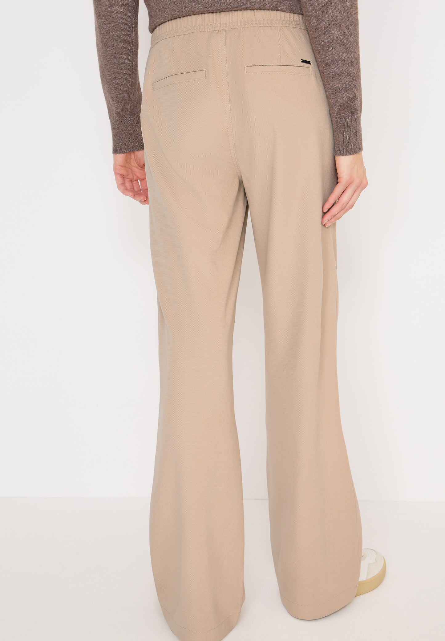 Wide Leg Twill Hose