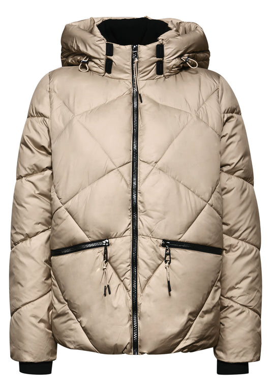 Kurze Steppjacke