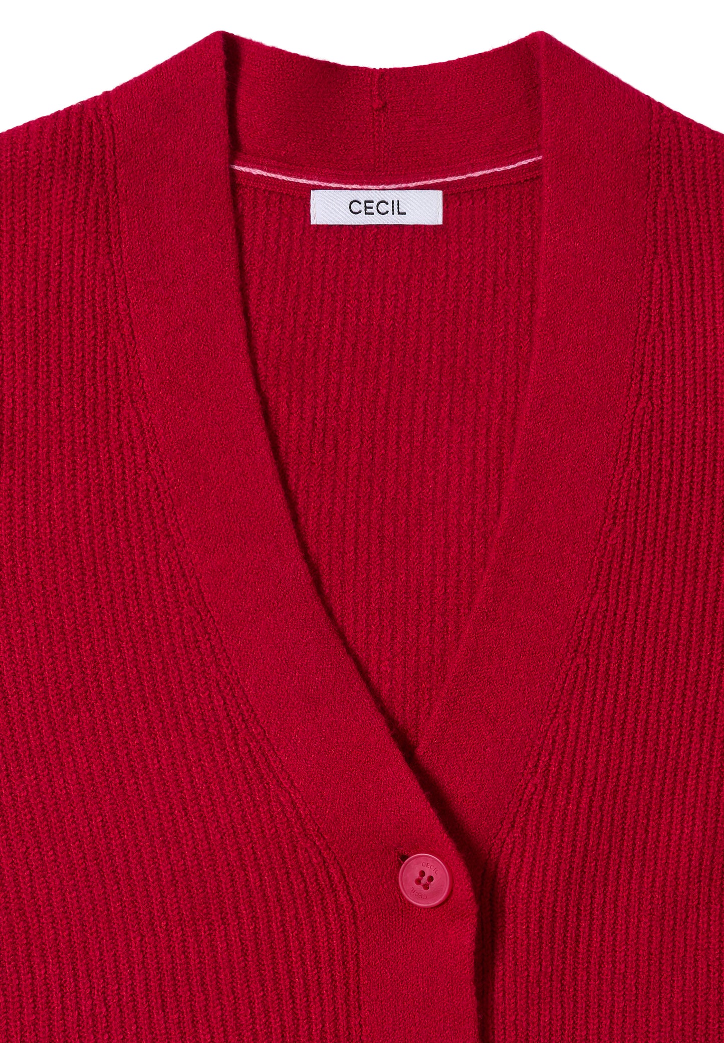Cardigan mit Strukturdetail