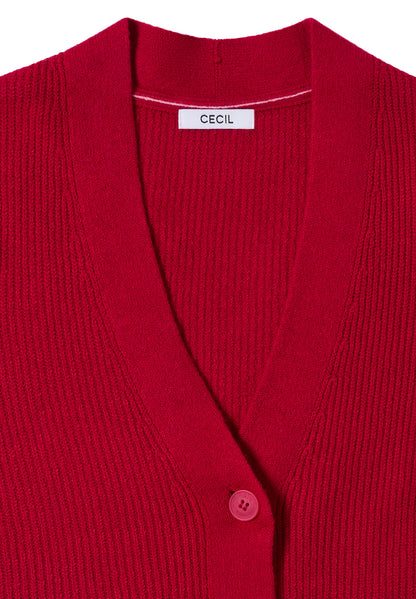 Cardigan mit Strukturdetail