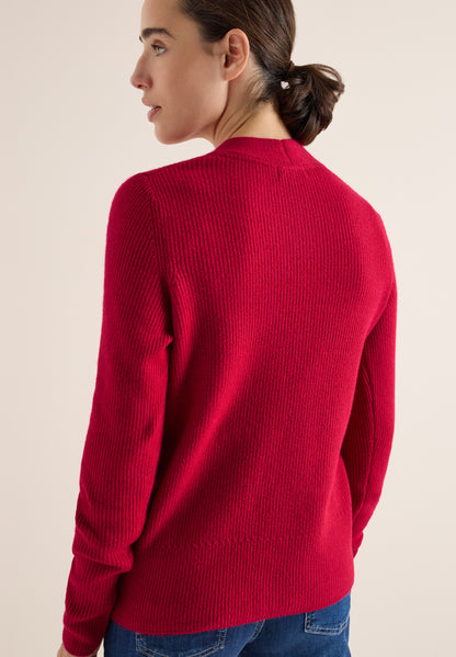 Cardigan mit Strukturdetail
