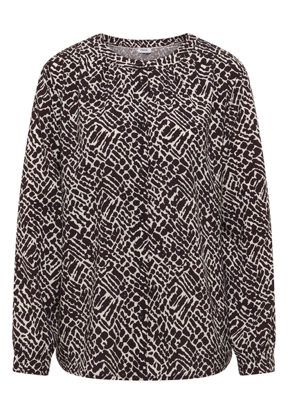 Gemusterte Bluse