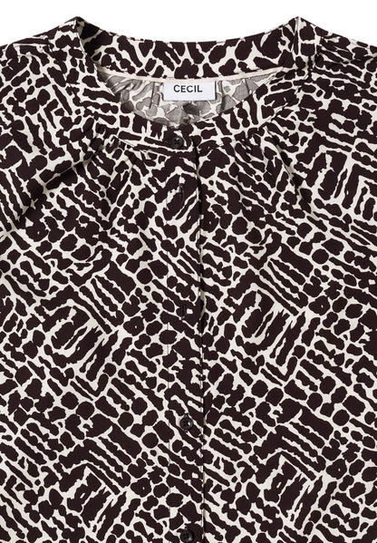 Gemusterte Bluse