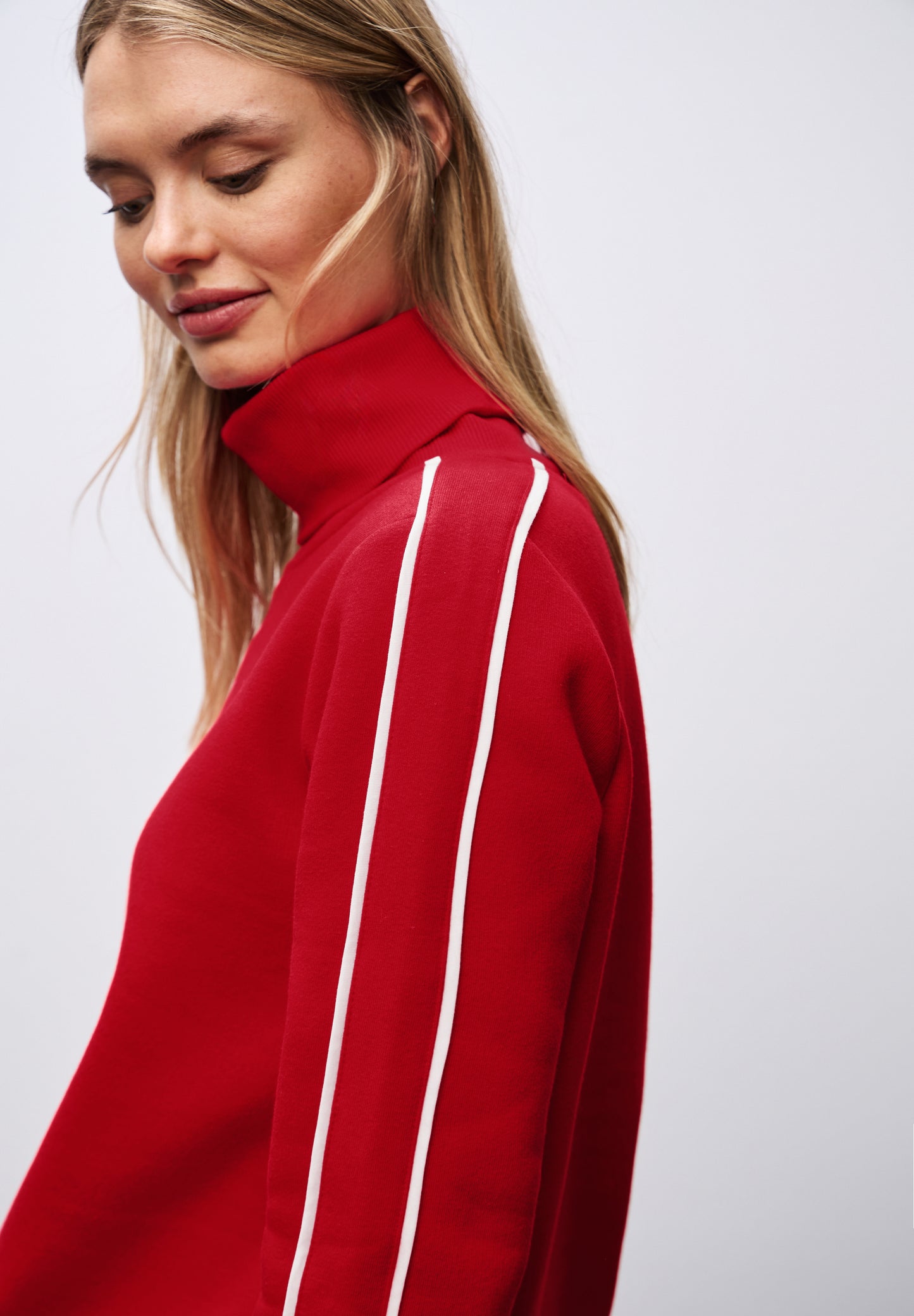 Sweatshirt mit Stehkragen