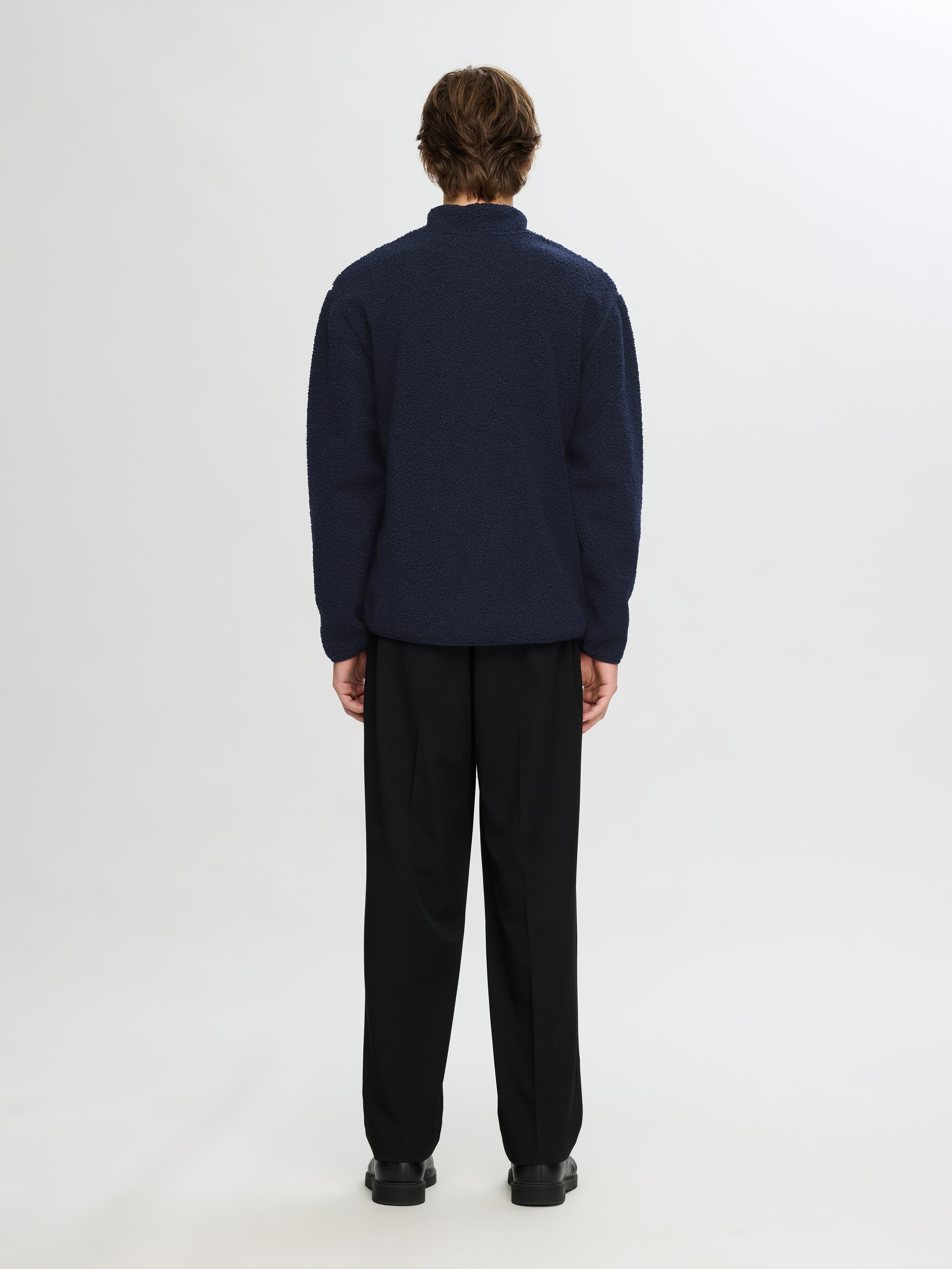 SLHSTORM FLEECE HIGH NECK SWEAT