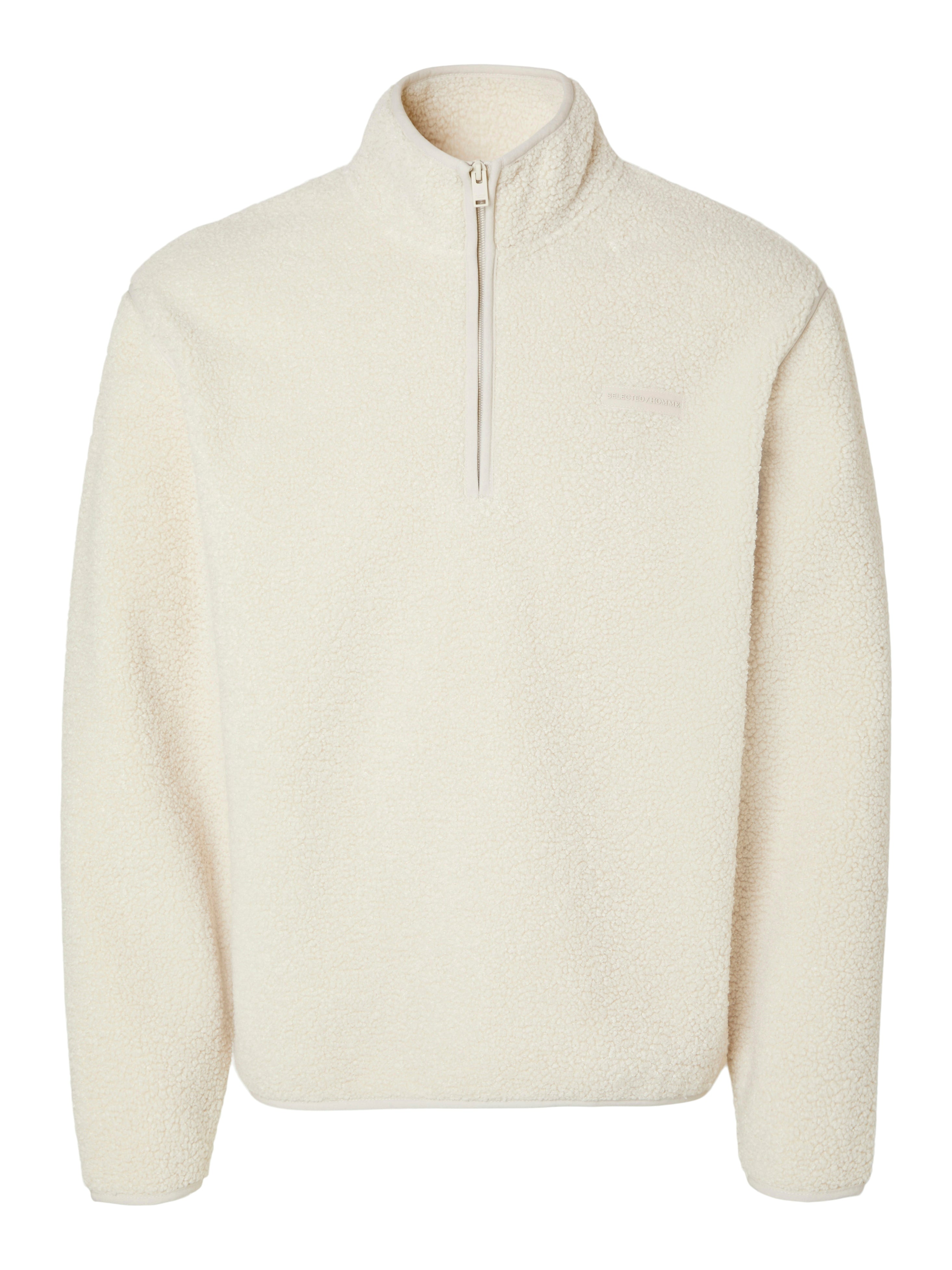 SLHSTORM FLEECE HIGH NECK SWEAT