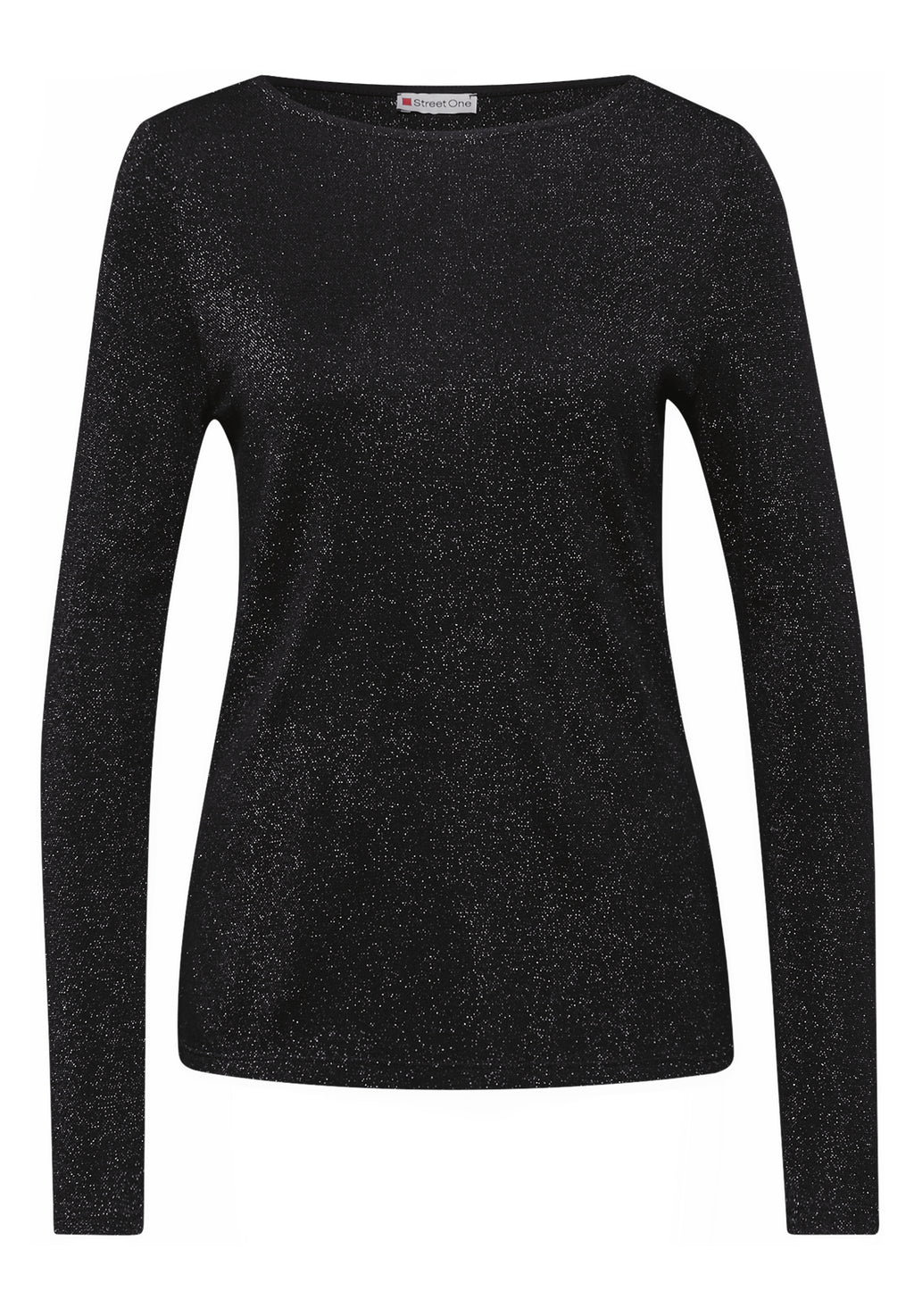 Glitzerndes Langarmshirt