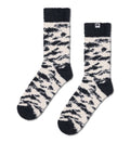 Fluffy Zebra Sock