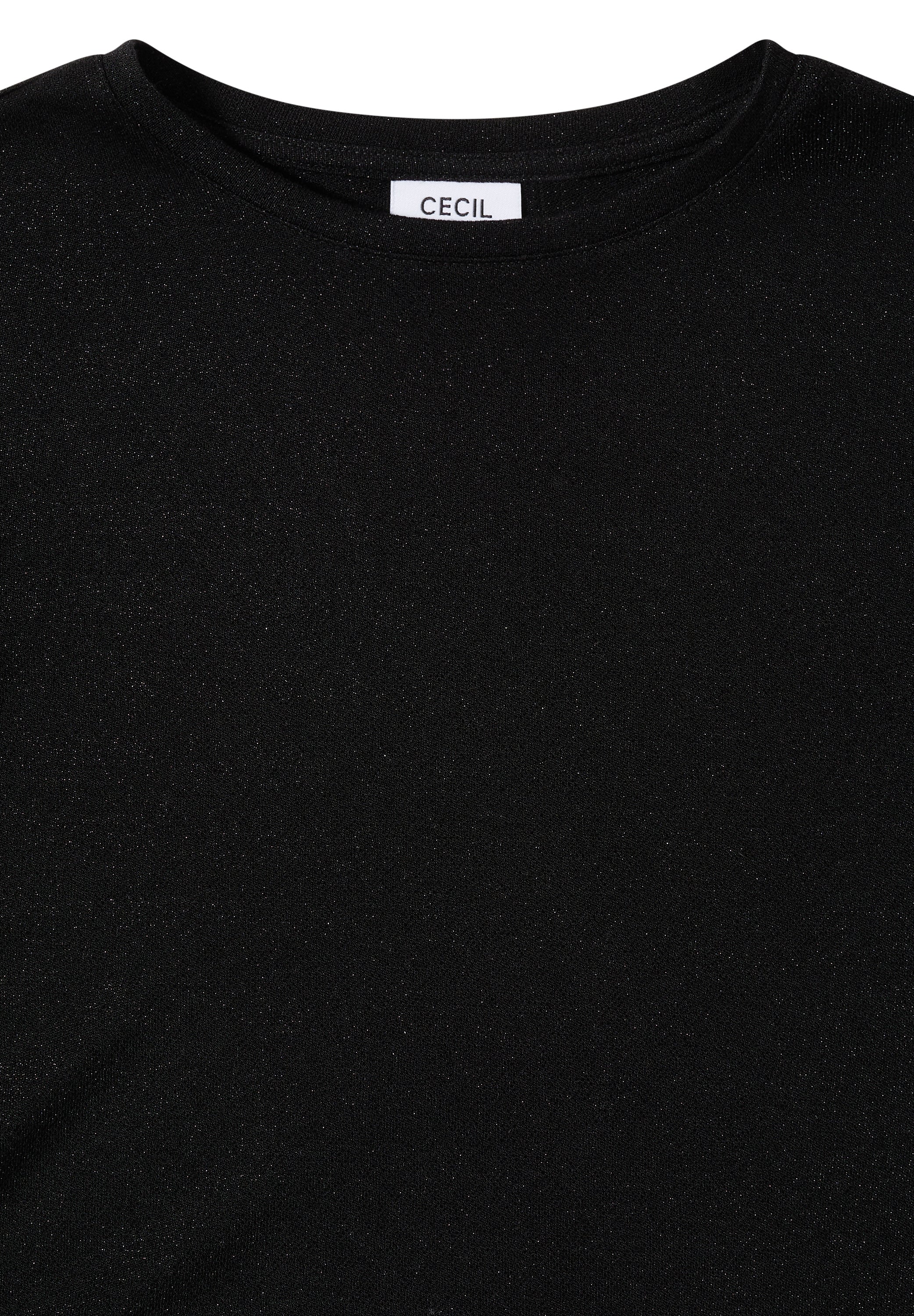 Glitzerndes Jersey Shirt