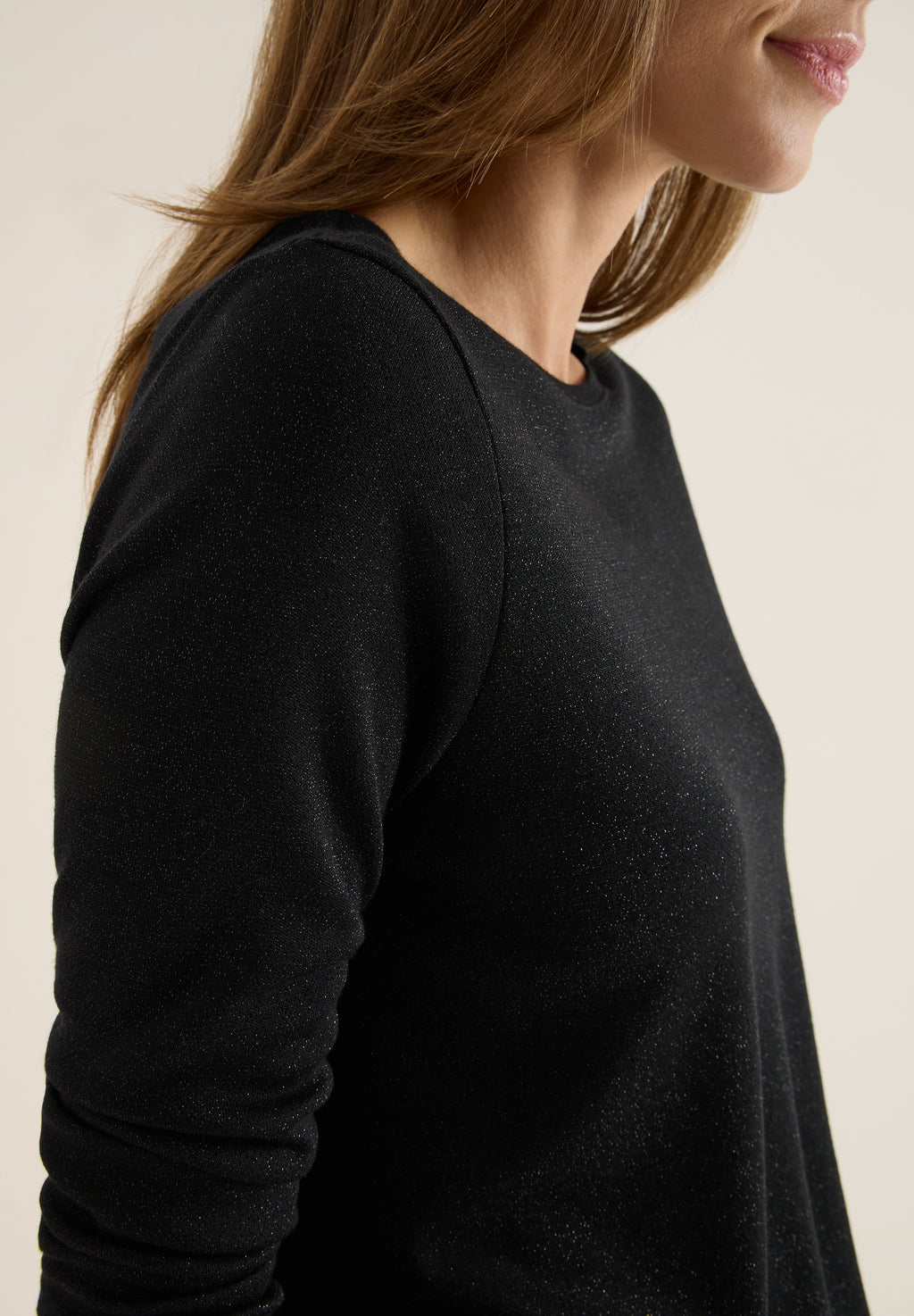 Glitzerndes Jersey Shirt