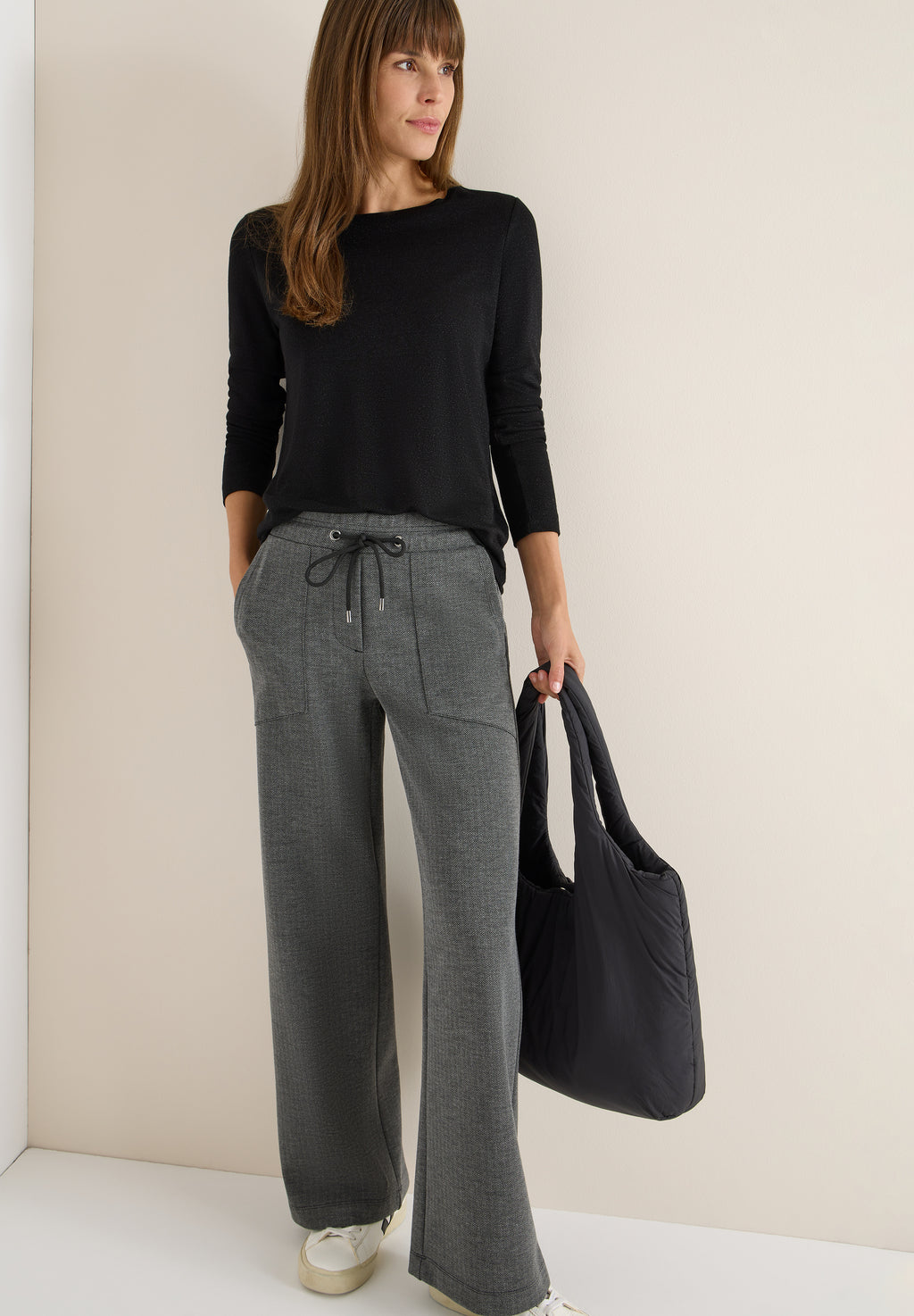 Glitzerndes Jersey Shirt