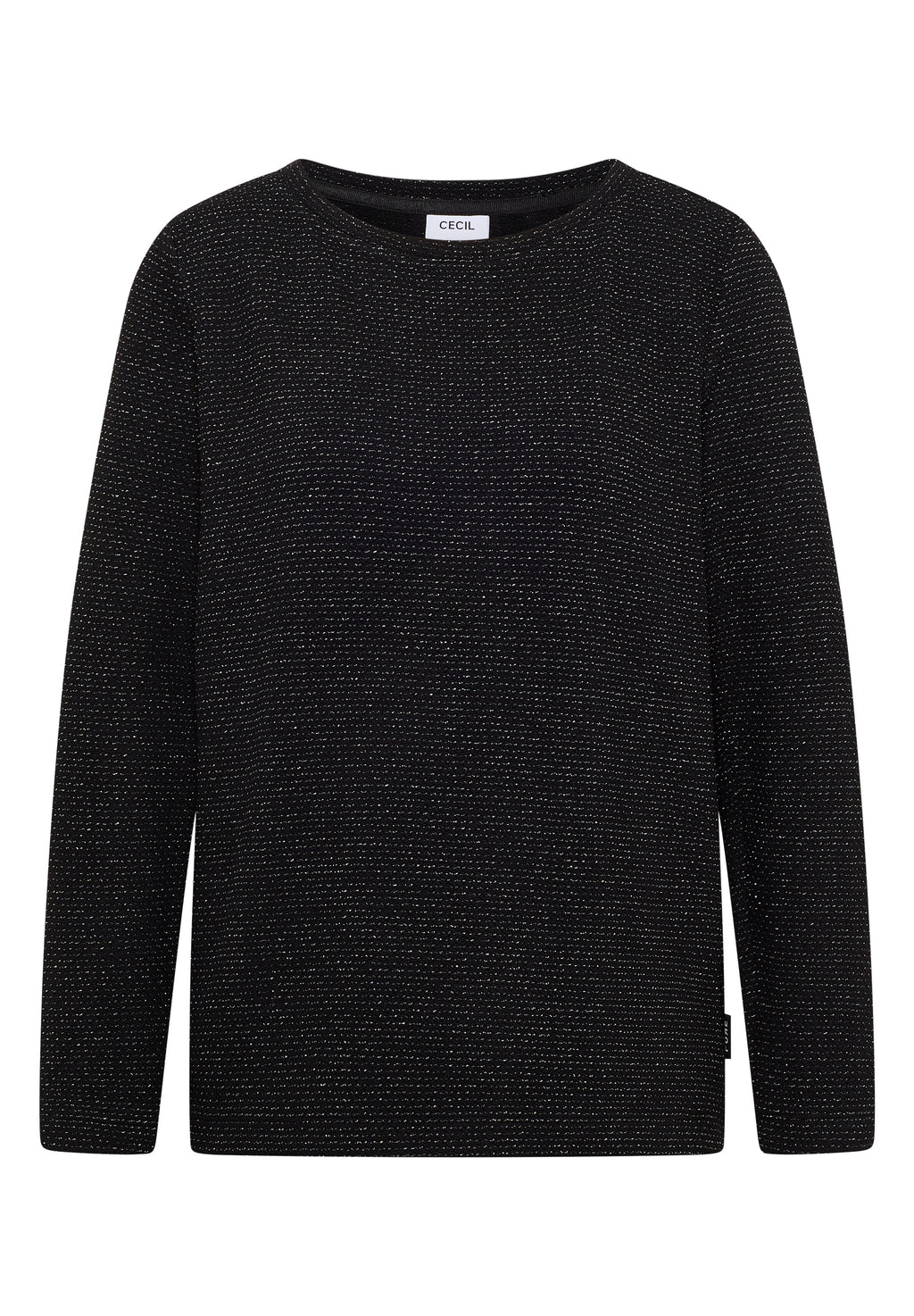 Glitzer Strukturshirt