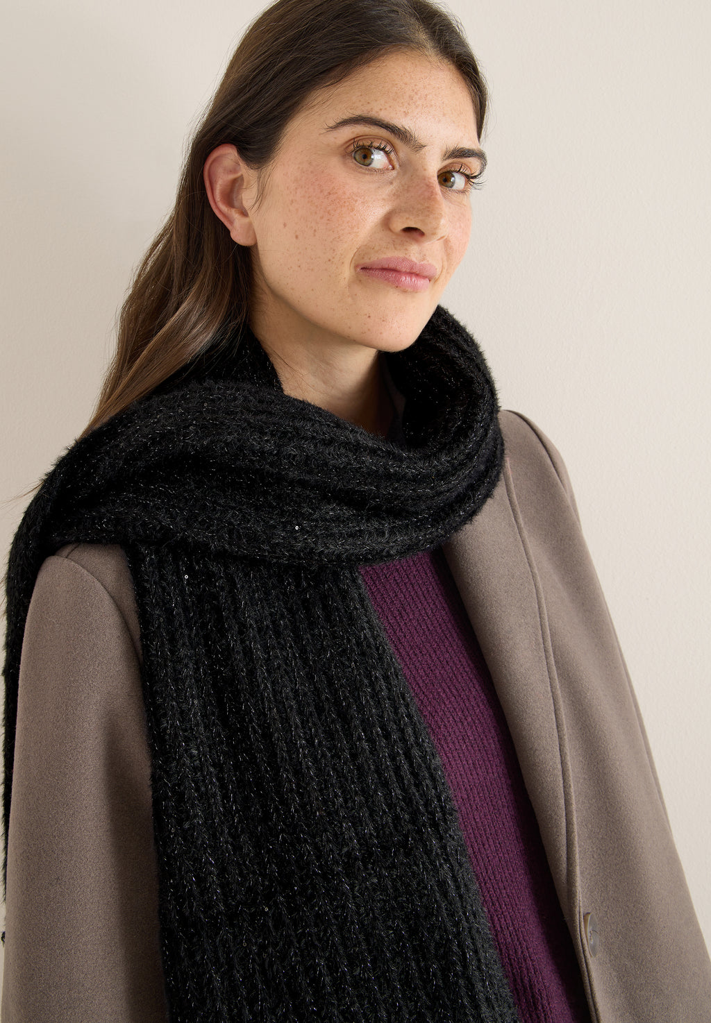 Dreieckstuch mit Glitzer