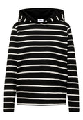 Gestreiftes Kapuzenshirt