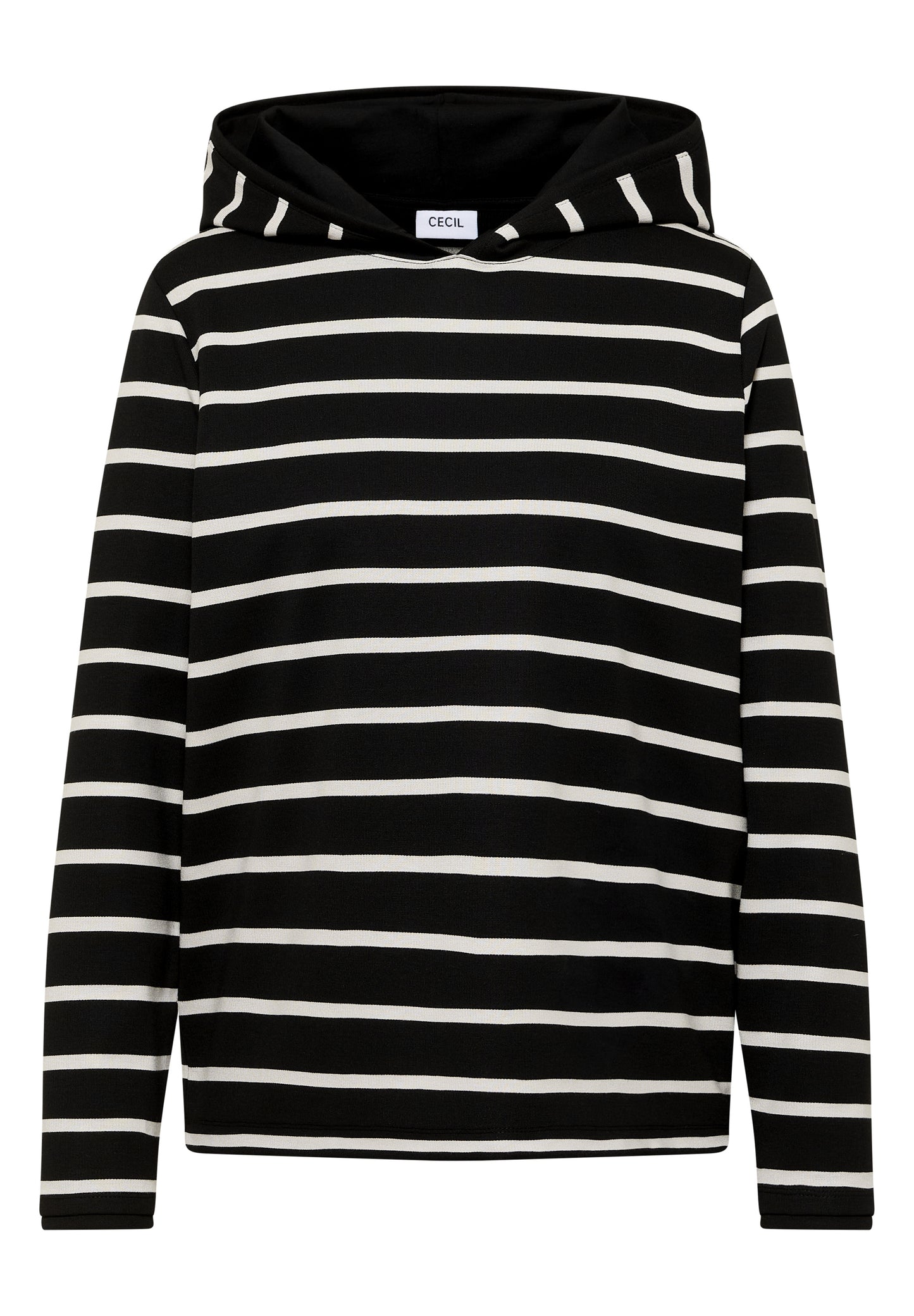 Gestreiftes Kapuzenshirt