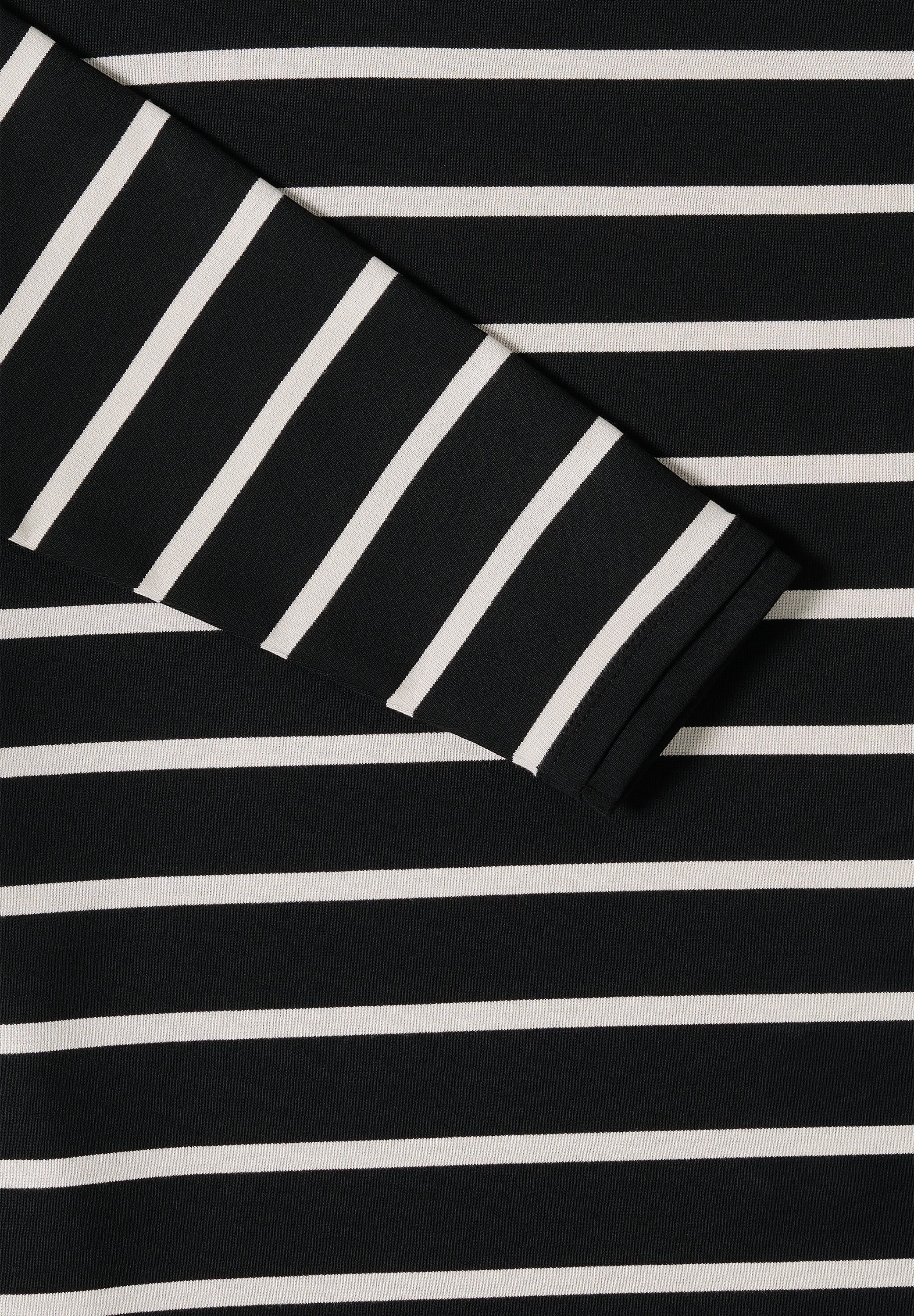 Gestreiftes Kapuzenshirt