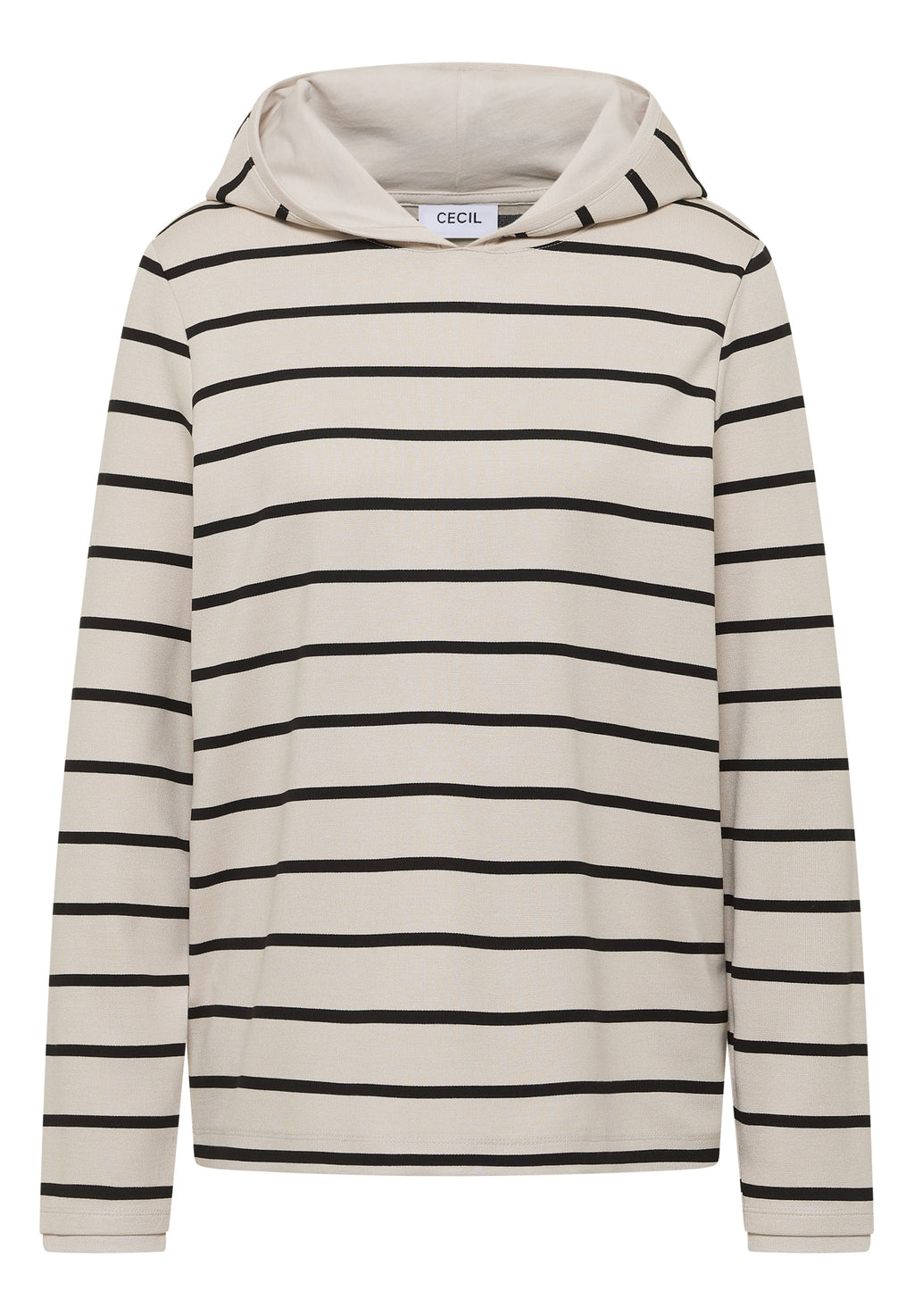 Gestreiftes Kapuzenshirt