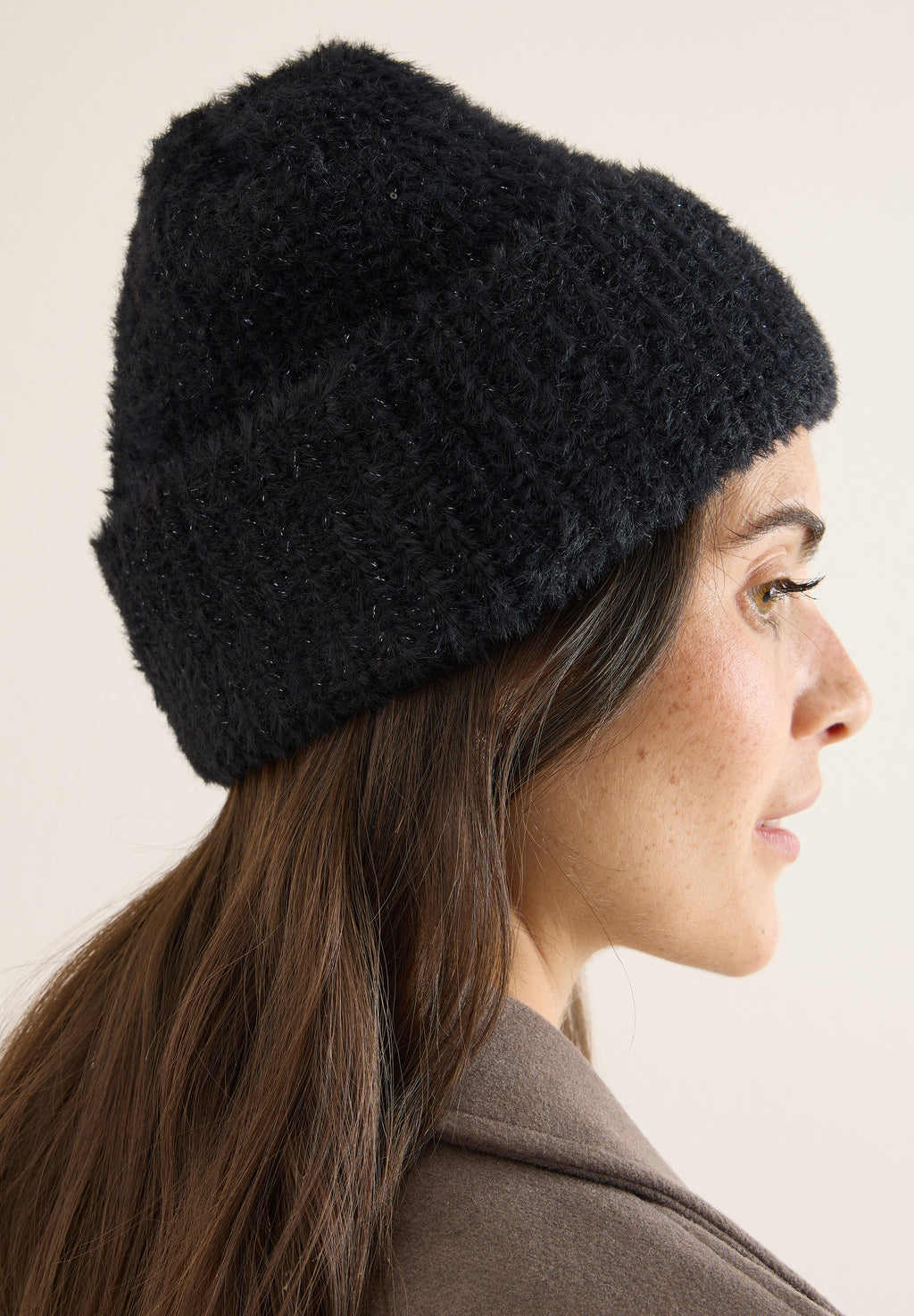 Kuschelige Strickmütze