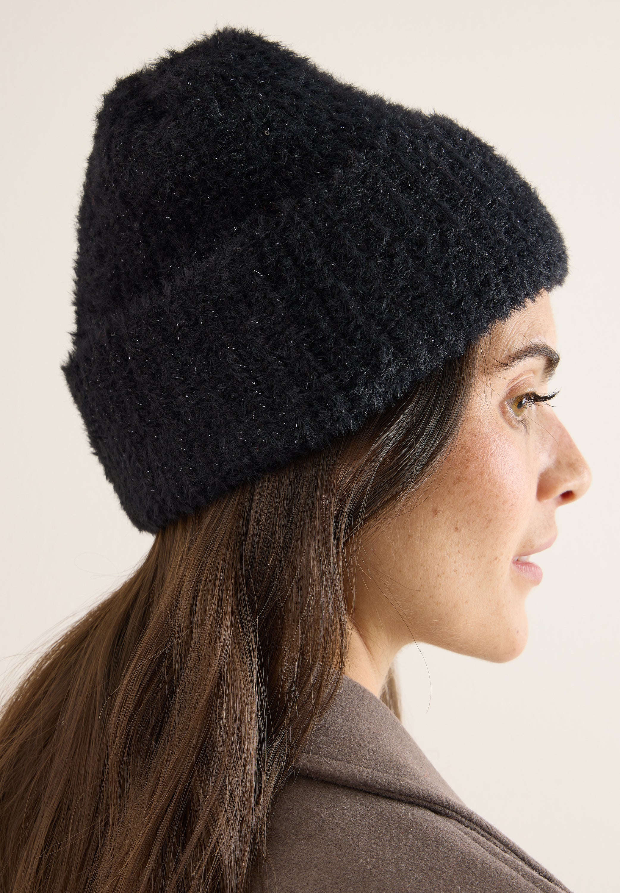 Kuschelige Strickmütze