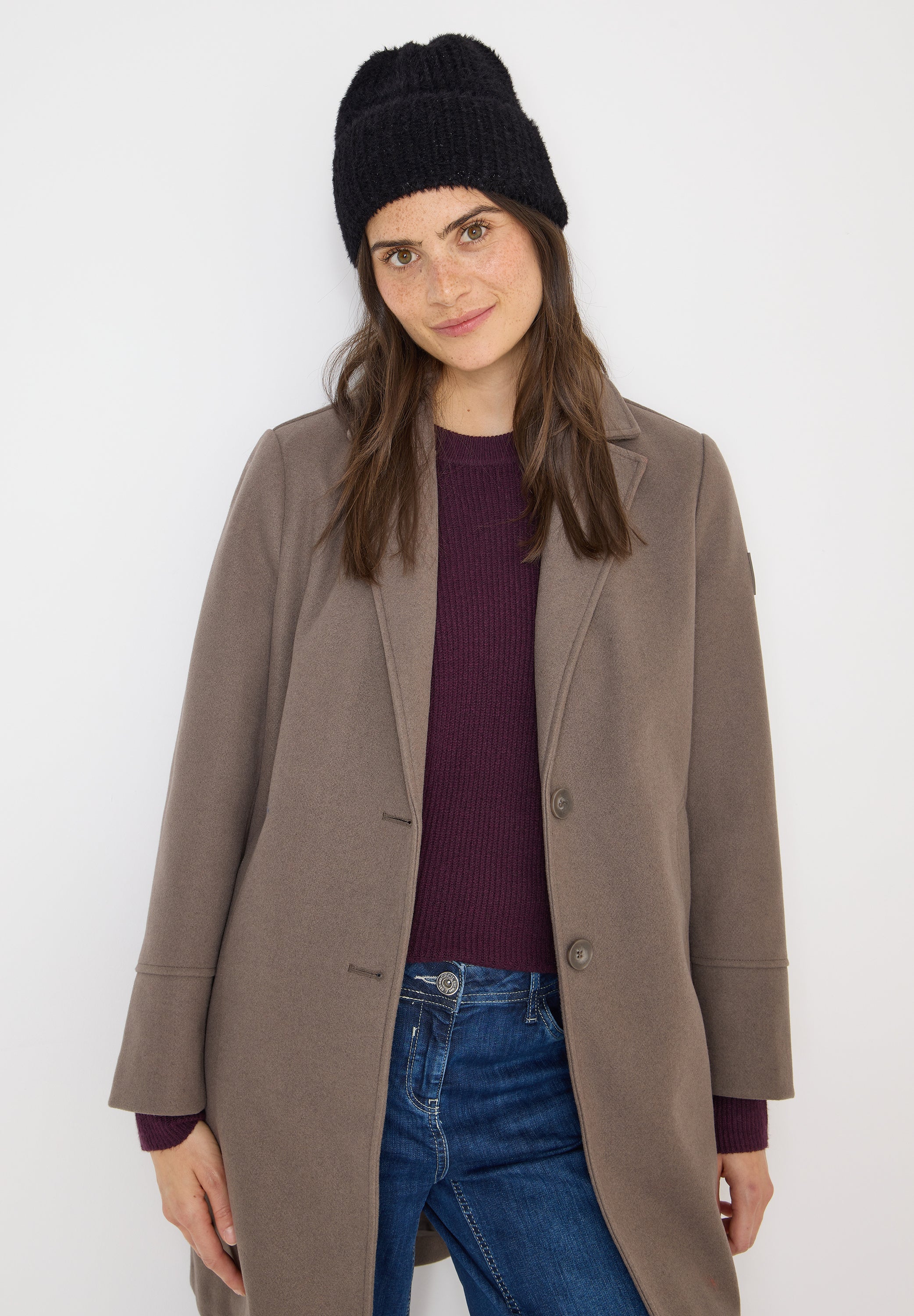 Kuschelige Strickmütze