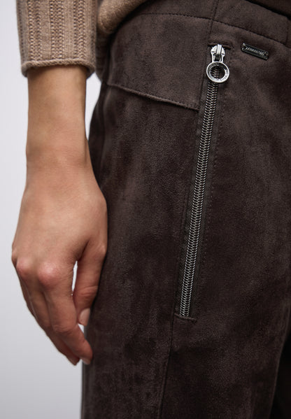 Loose Fit Velours Hose