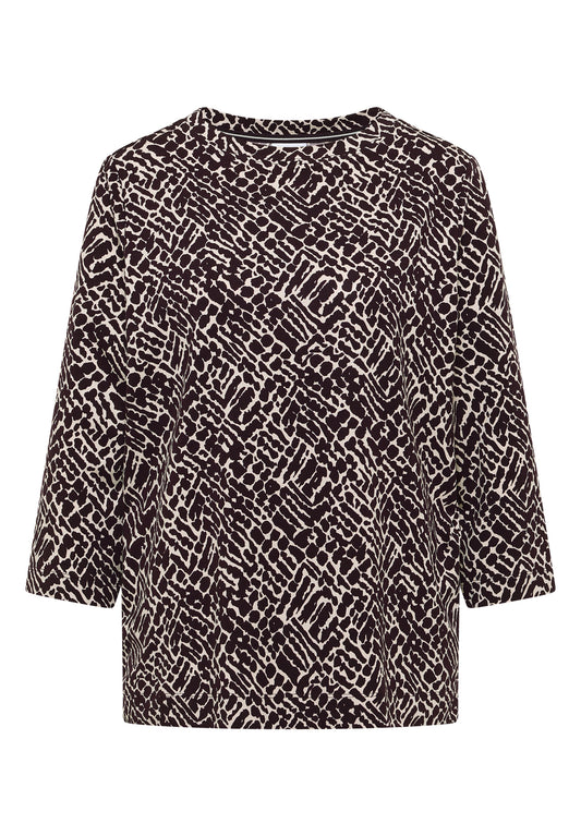 Shirt mit Minimal Print