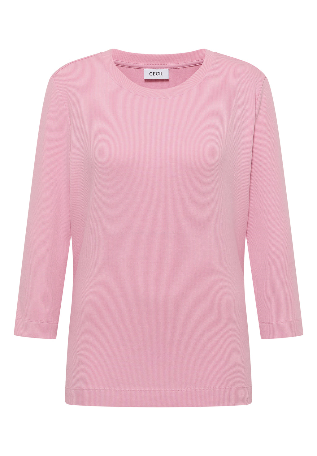 Shirt mit Rippstruktur