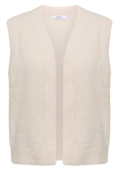 Offene Federgarn Weste